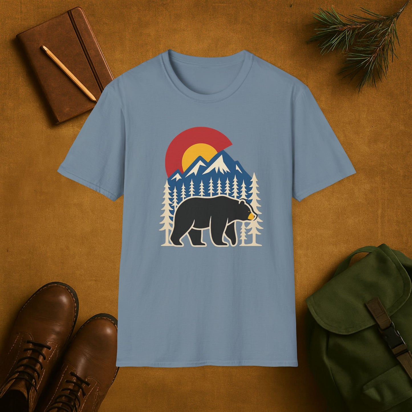 Colorado Forest Black Bear T-shirt