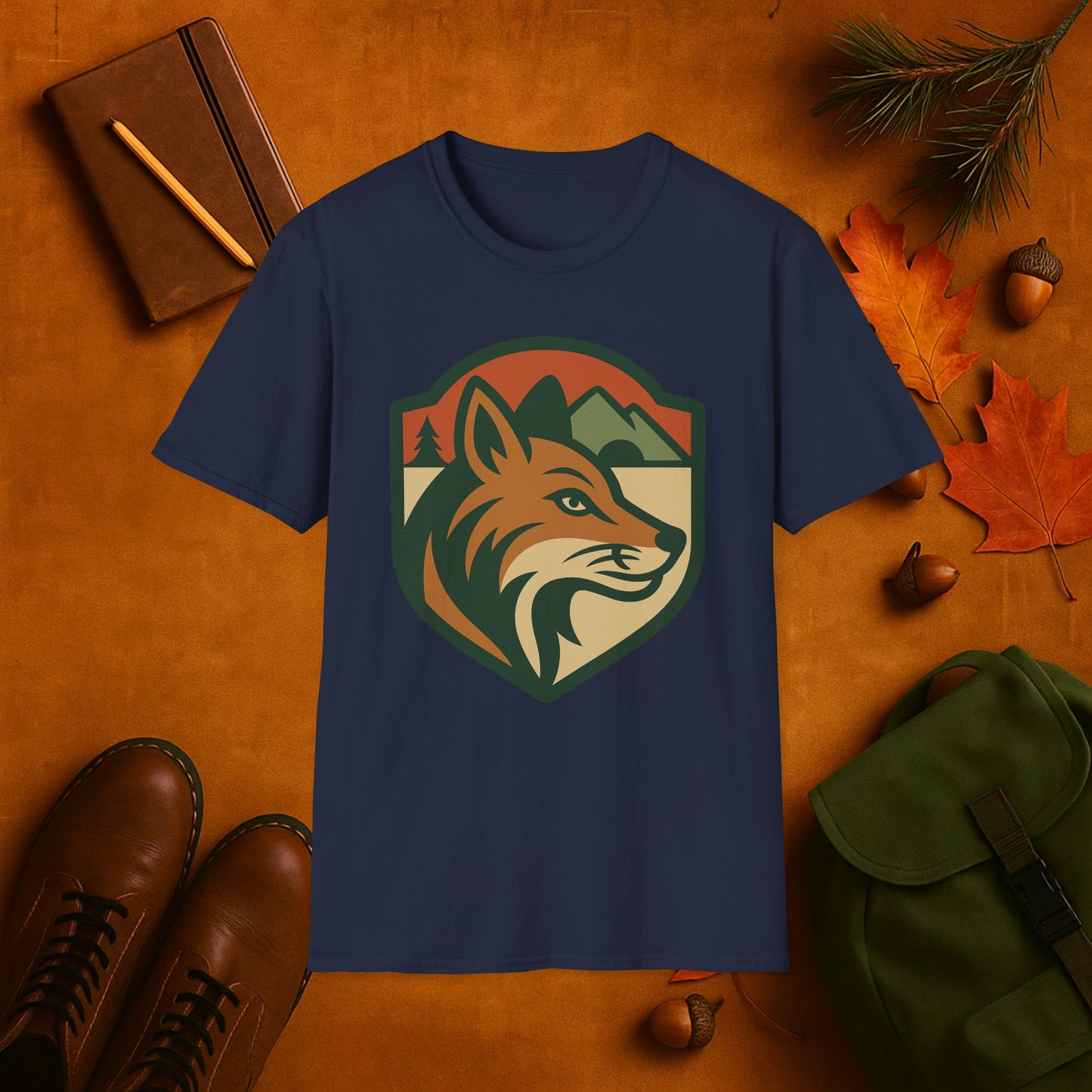Fox Fall Badge T-Shirt