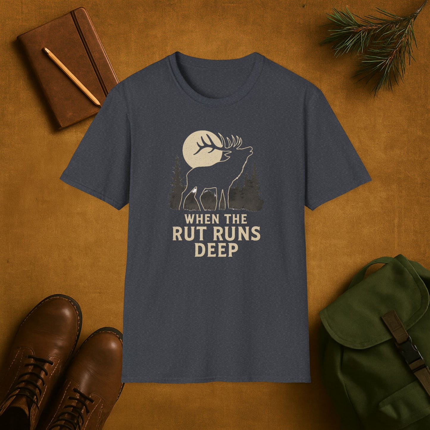 Elk When the Rut Runs Deep T-Shirt