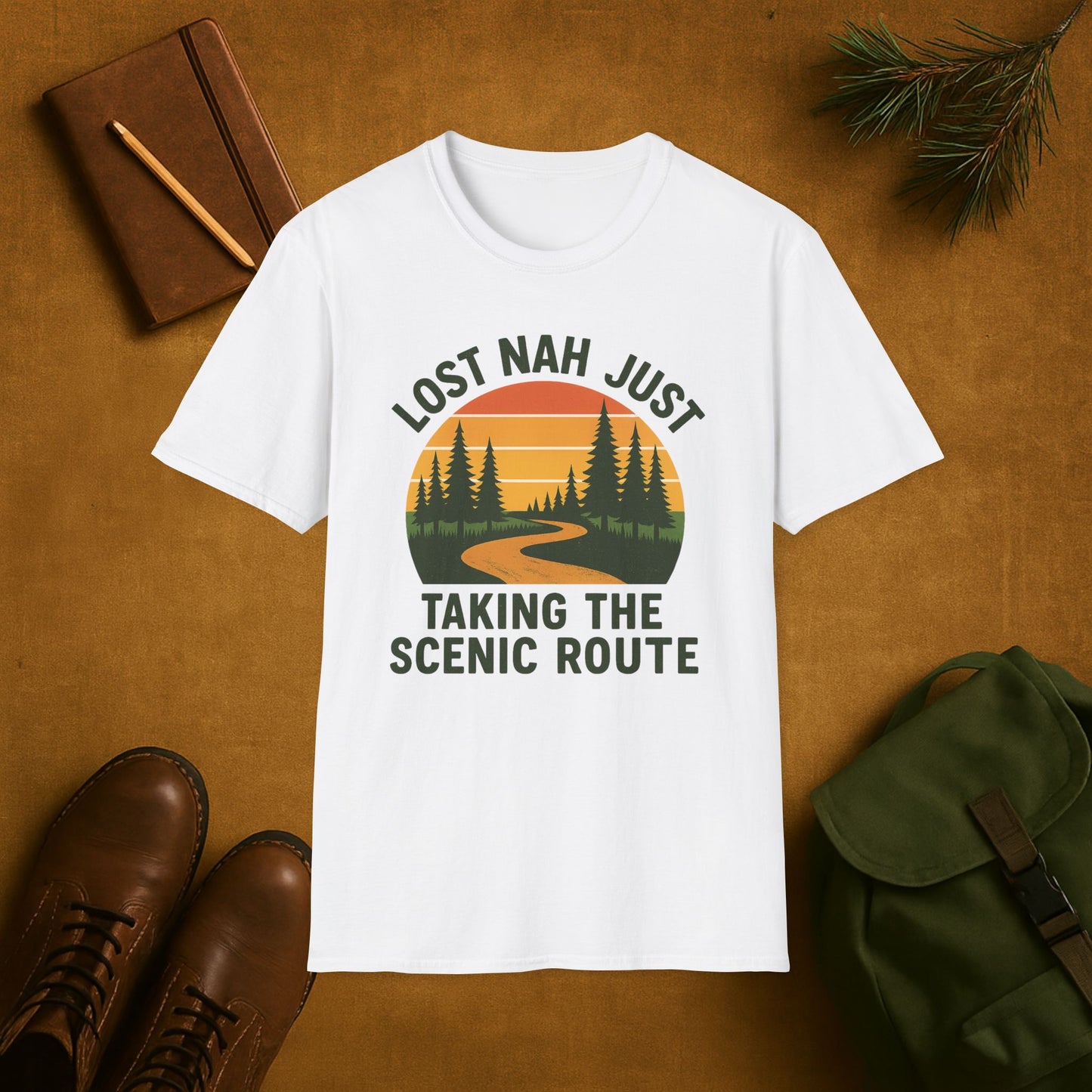 Lost Nah Just Taking the Scenic Route T-Shirt