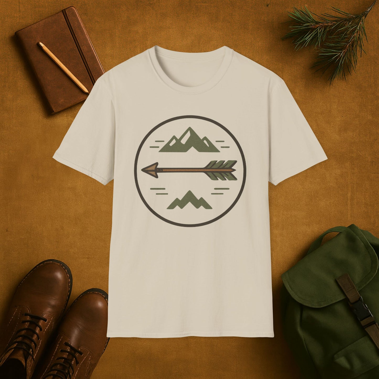 Arrow and Mountain Adventure T-Shirt