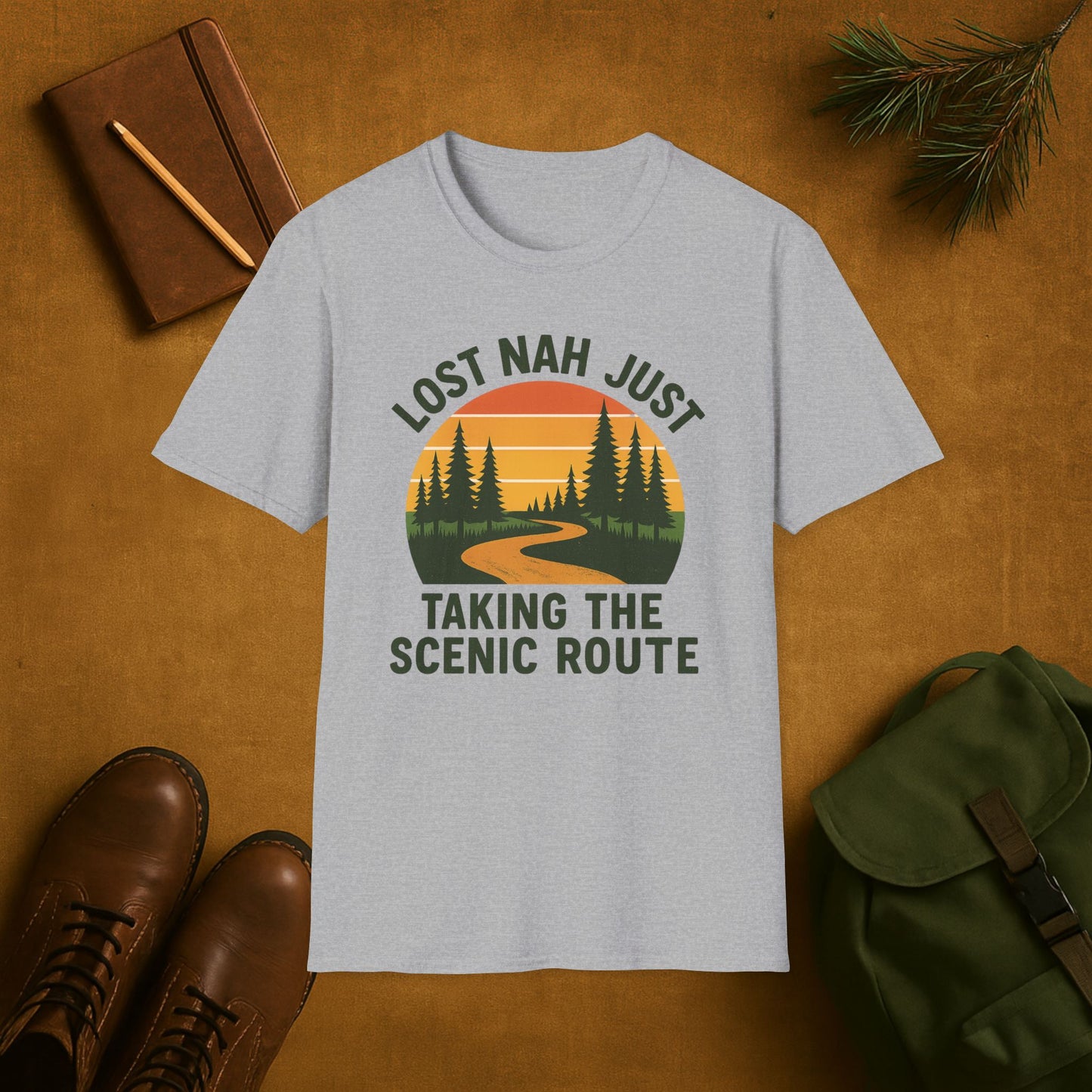 Lost Nah Just Taking the Scenic Route T-Shirt