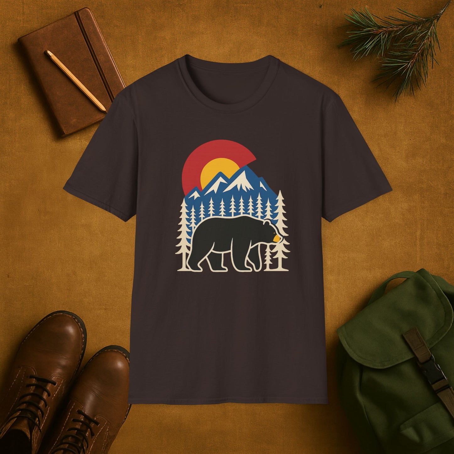 Colorado Forest Black Bear T-shirt