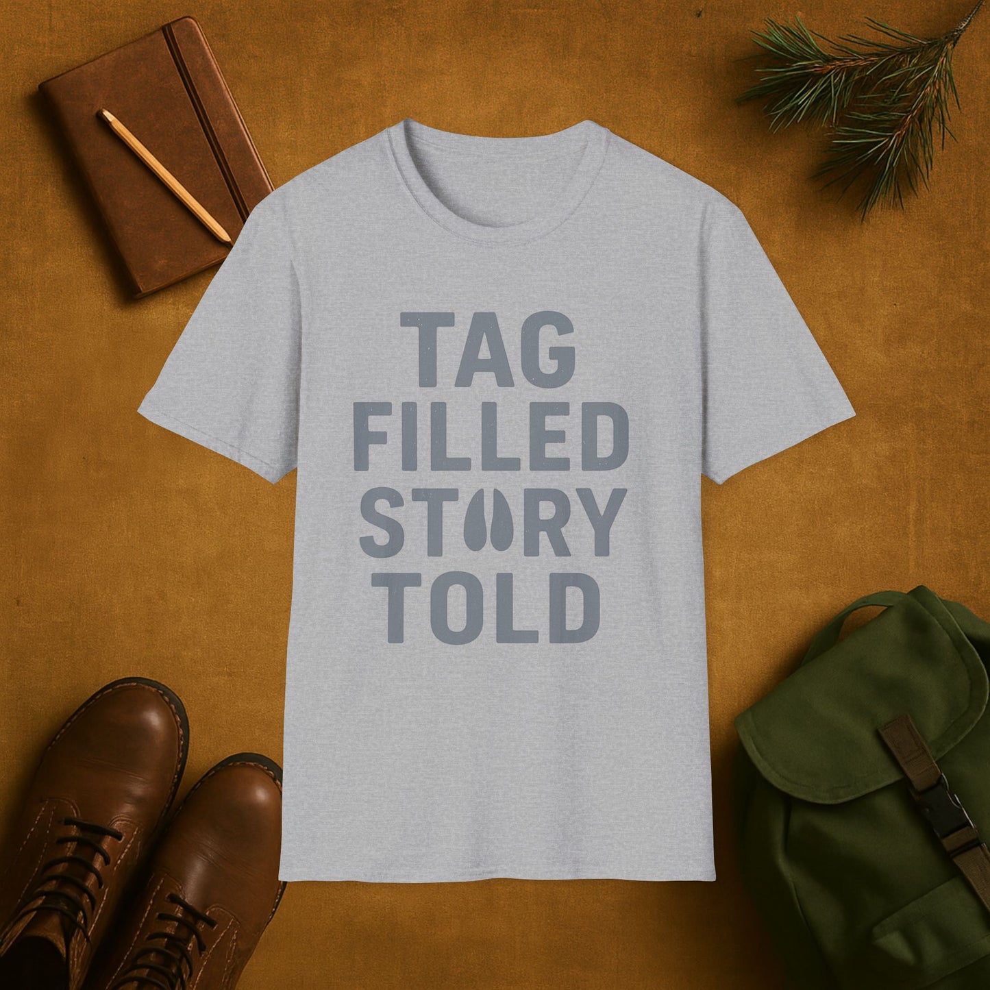 Tag Filled Story Told T-Shirt