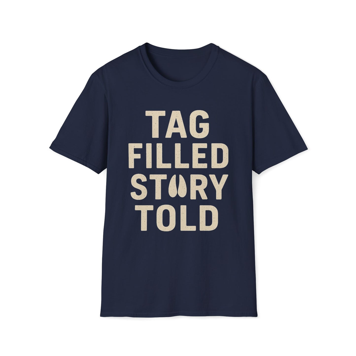 Tag Filled Story Told T-Shirt