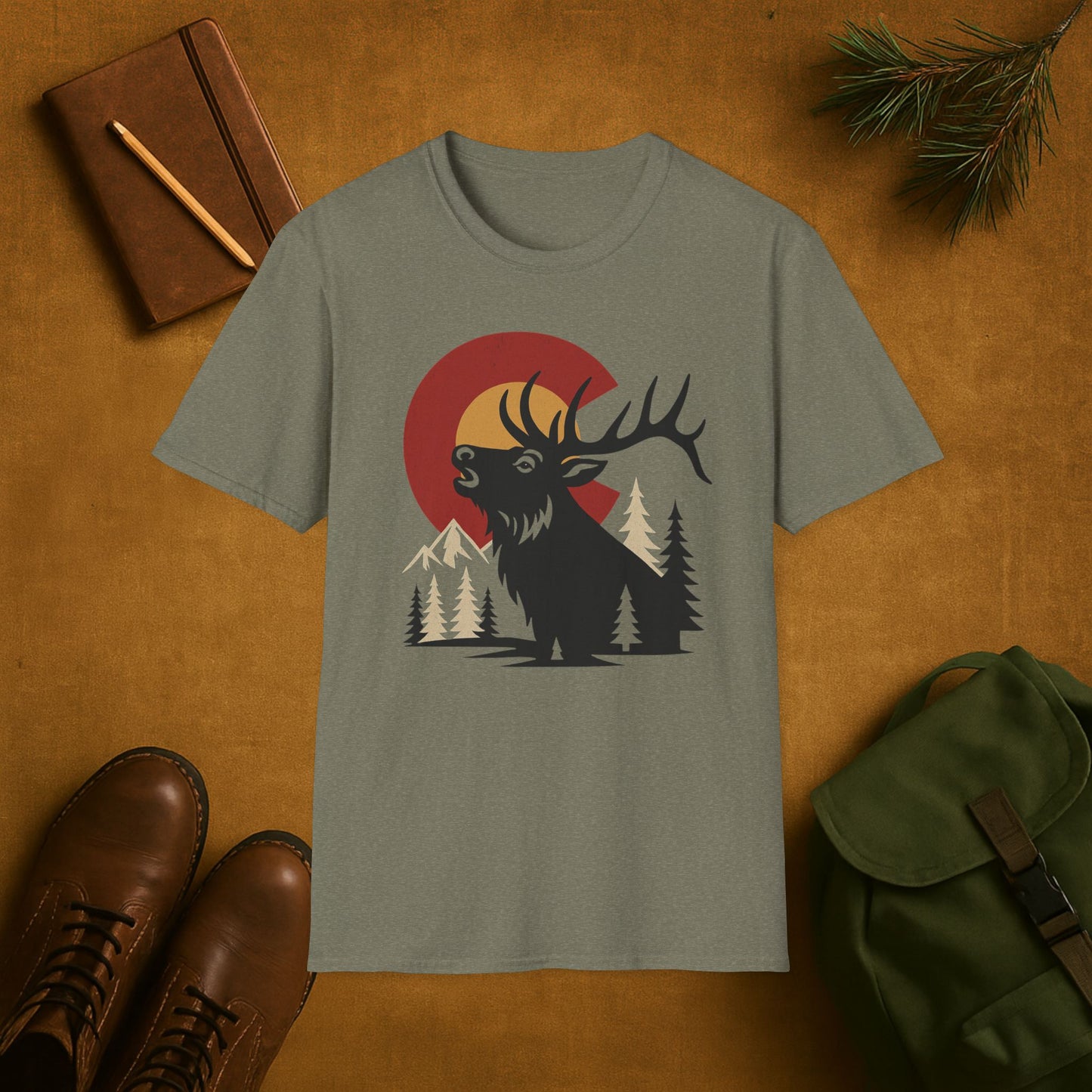 Colorado Wilderness Elk T-shirt