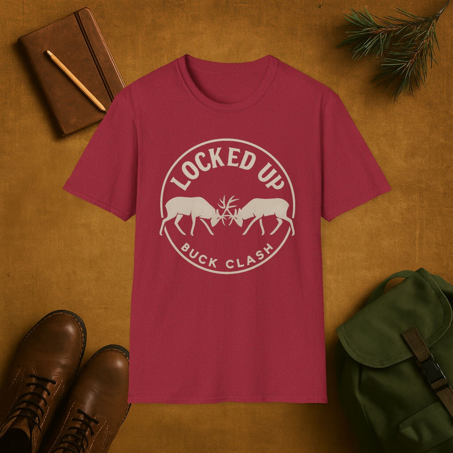 Locked Up Buck Clash T-Shirt