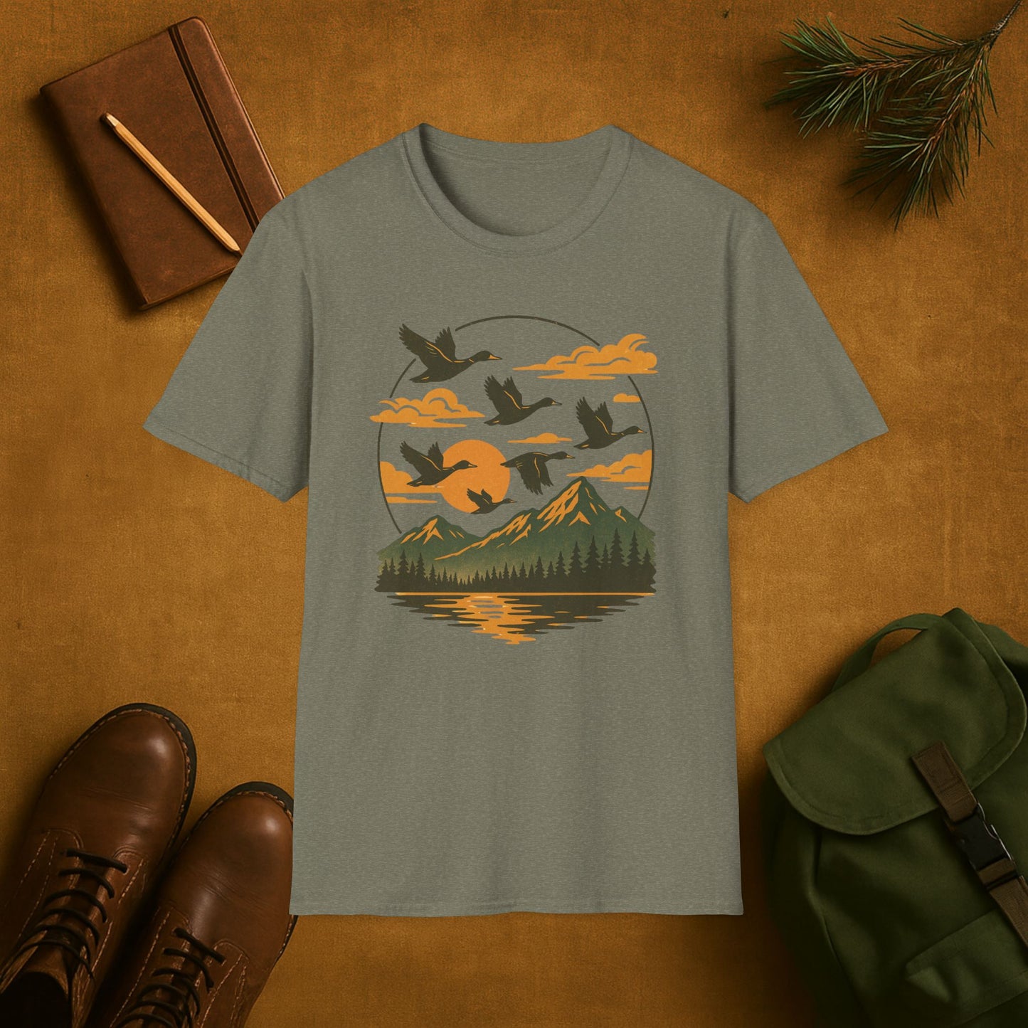 Flying V Ducks T-Shirt