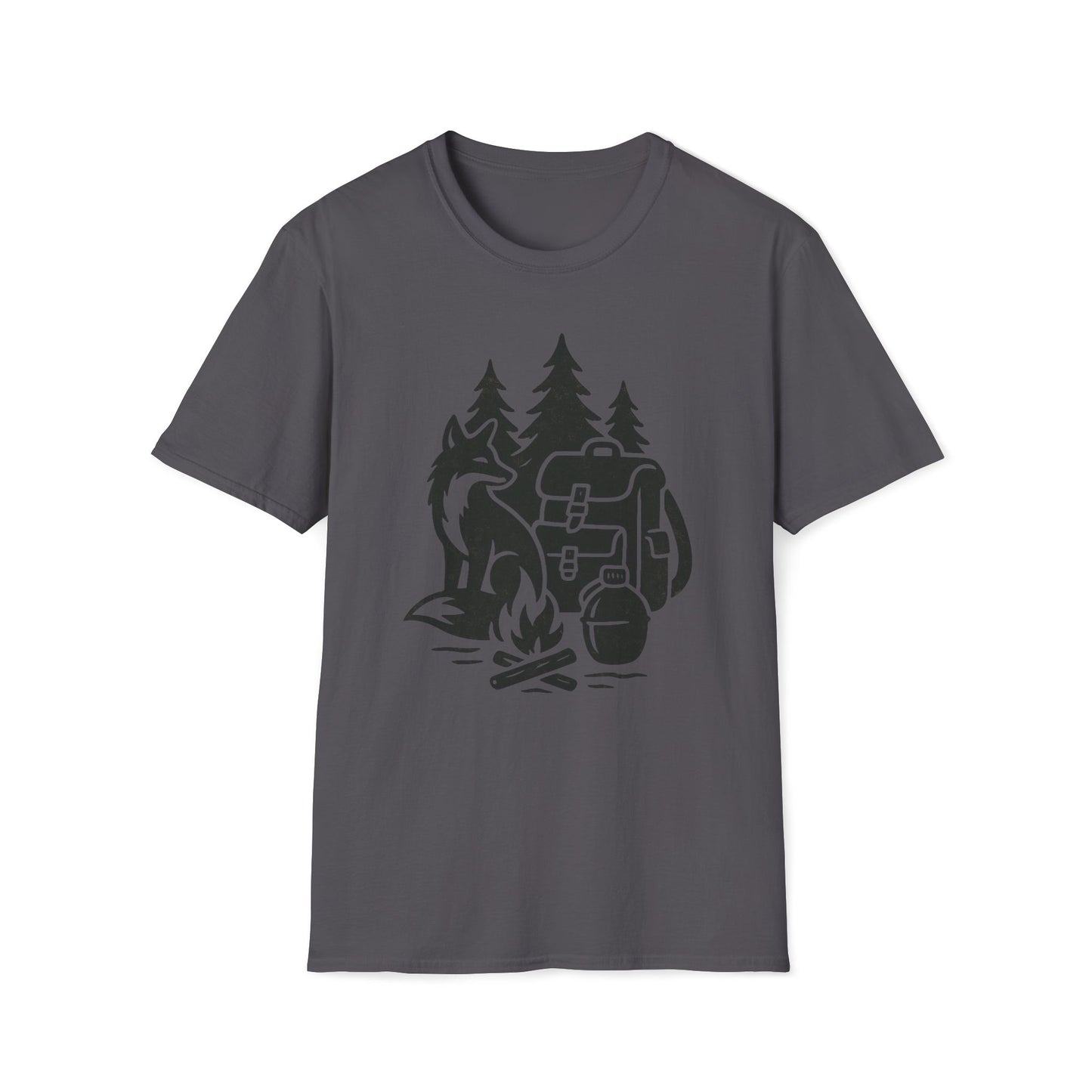 Fox Campfire Survival Adventure T-Shirt