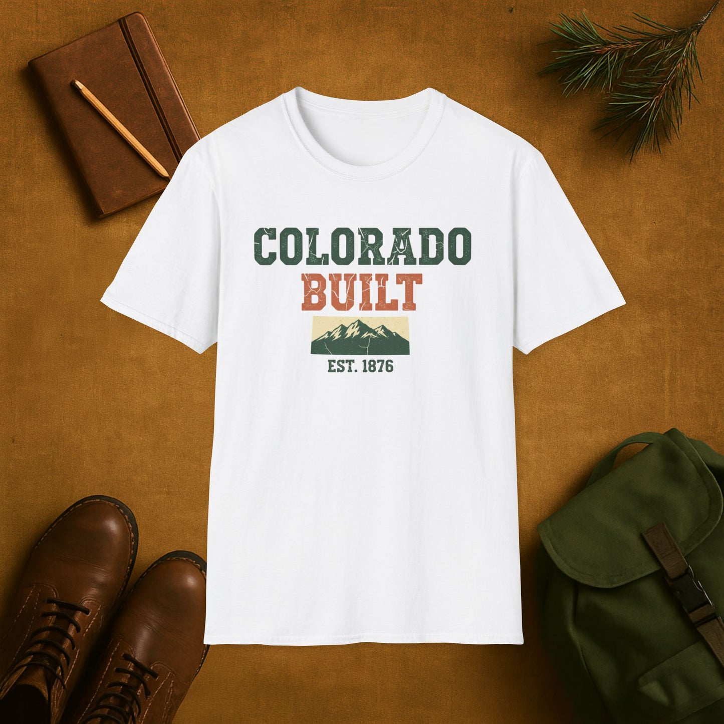 Colorado Built EST 1876 T-Shirt