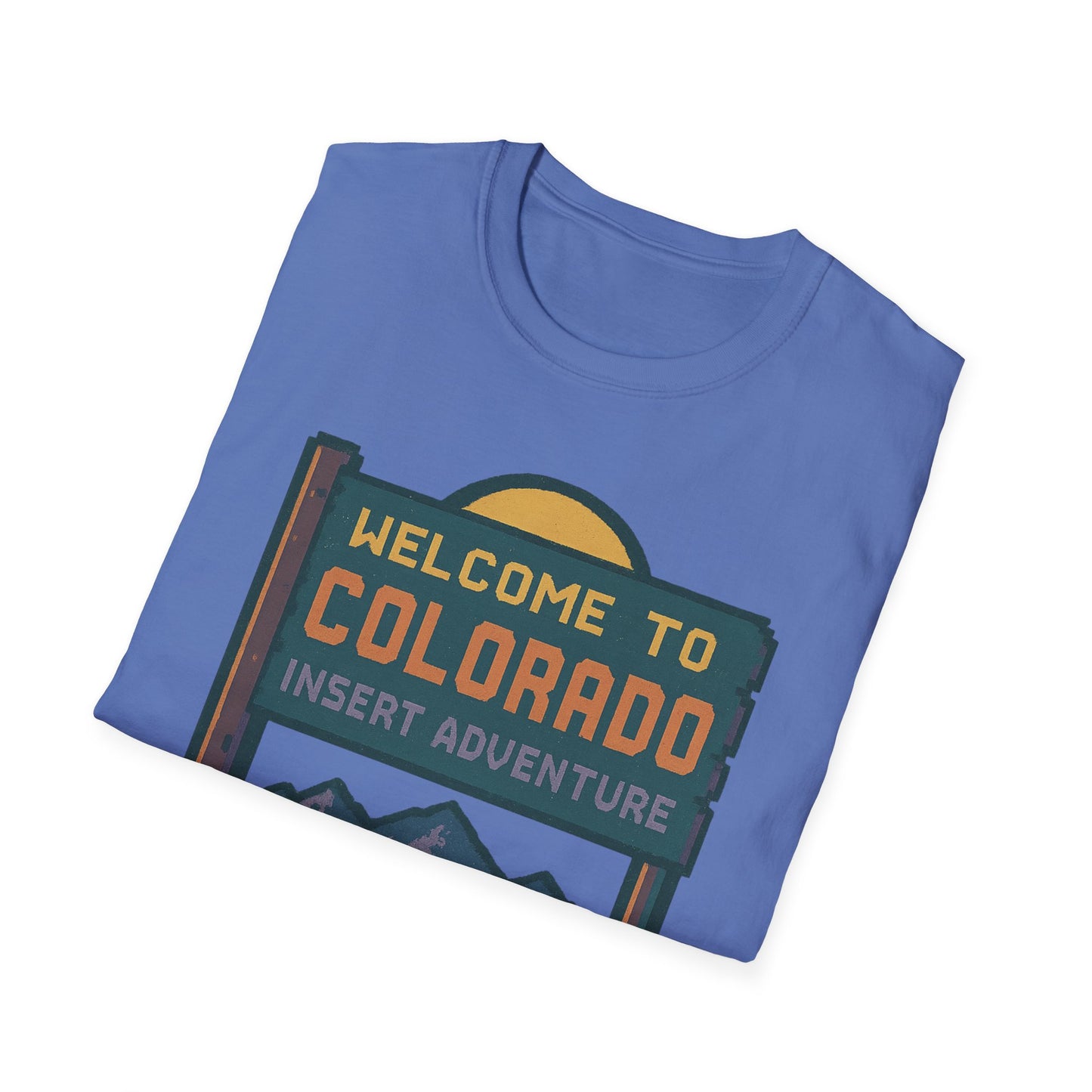 Welcome to Colorado Insert Adventure T-Shirt