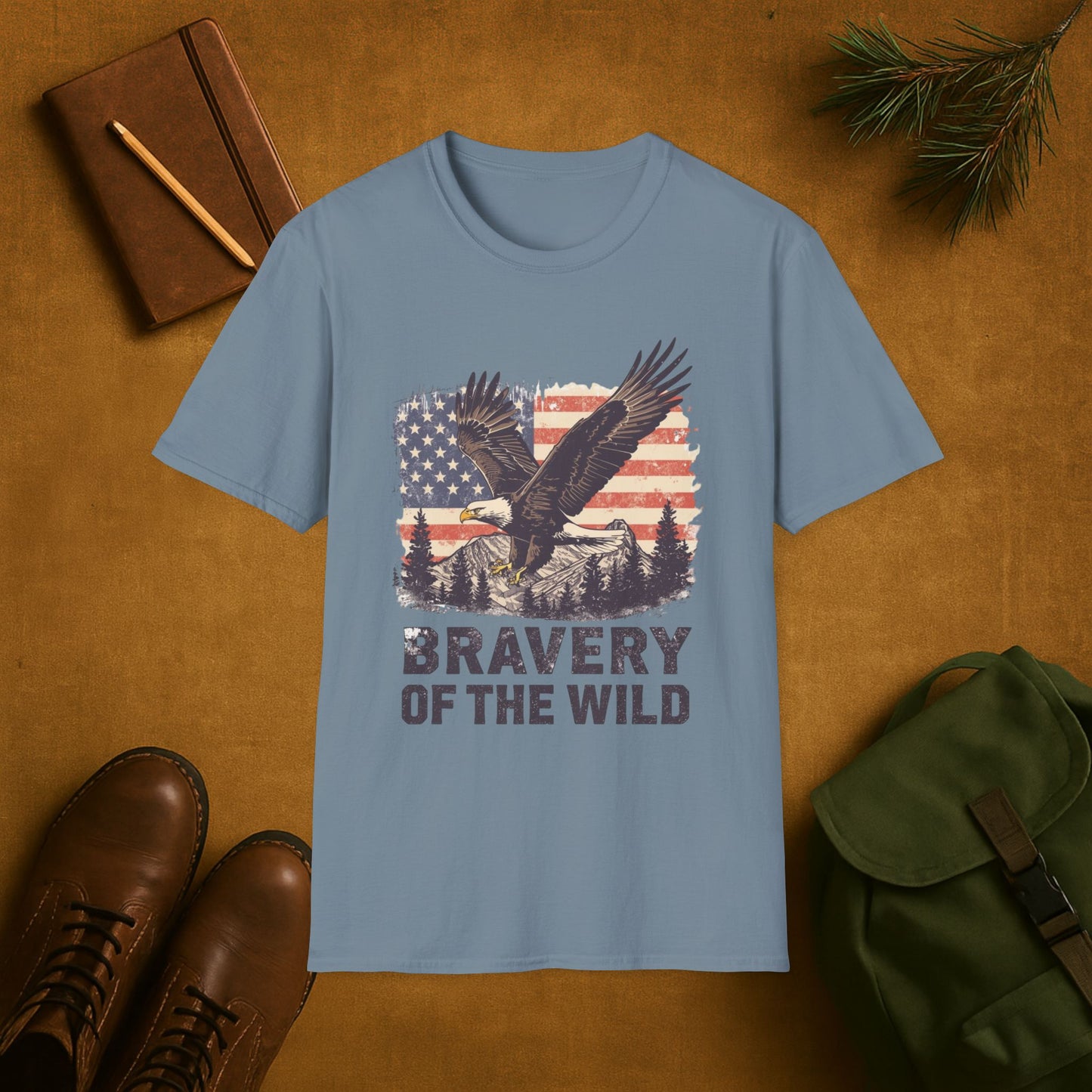 Eagle Bravery of the Wild T-Shirt