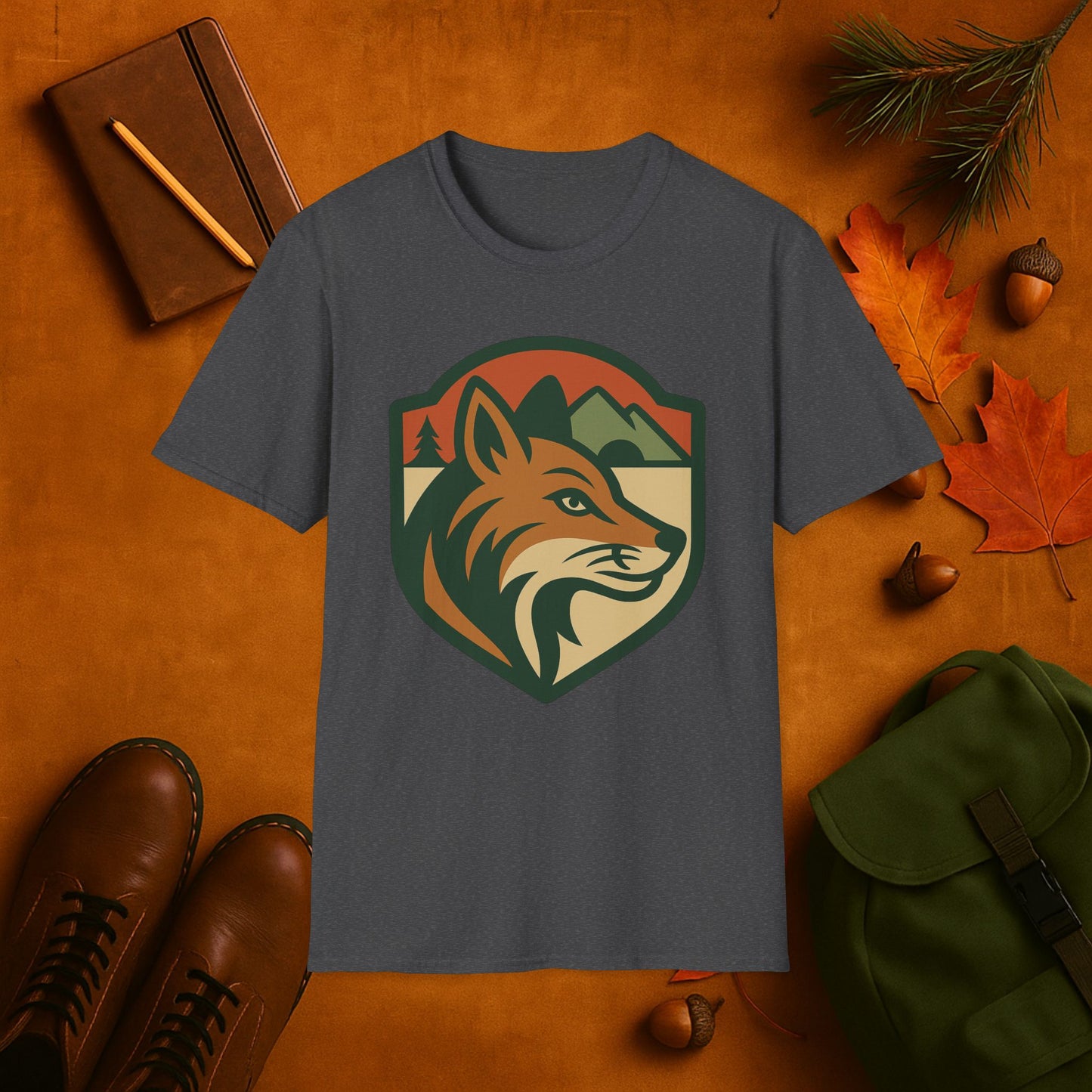 Fox Fall Badge T-Shirt