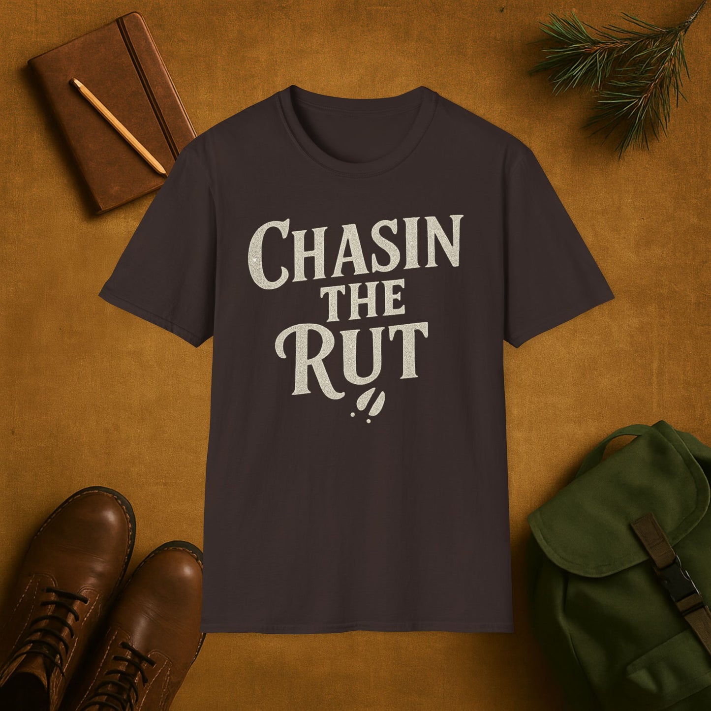 Chasin the Rut Deer Track Hunting T-Shirt