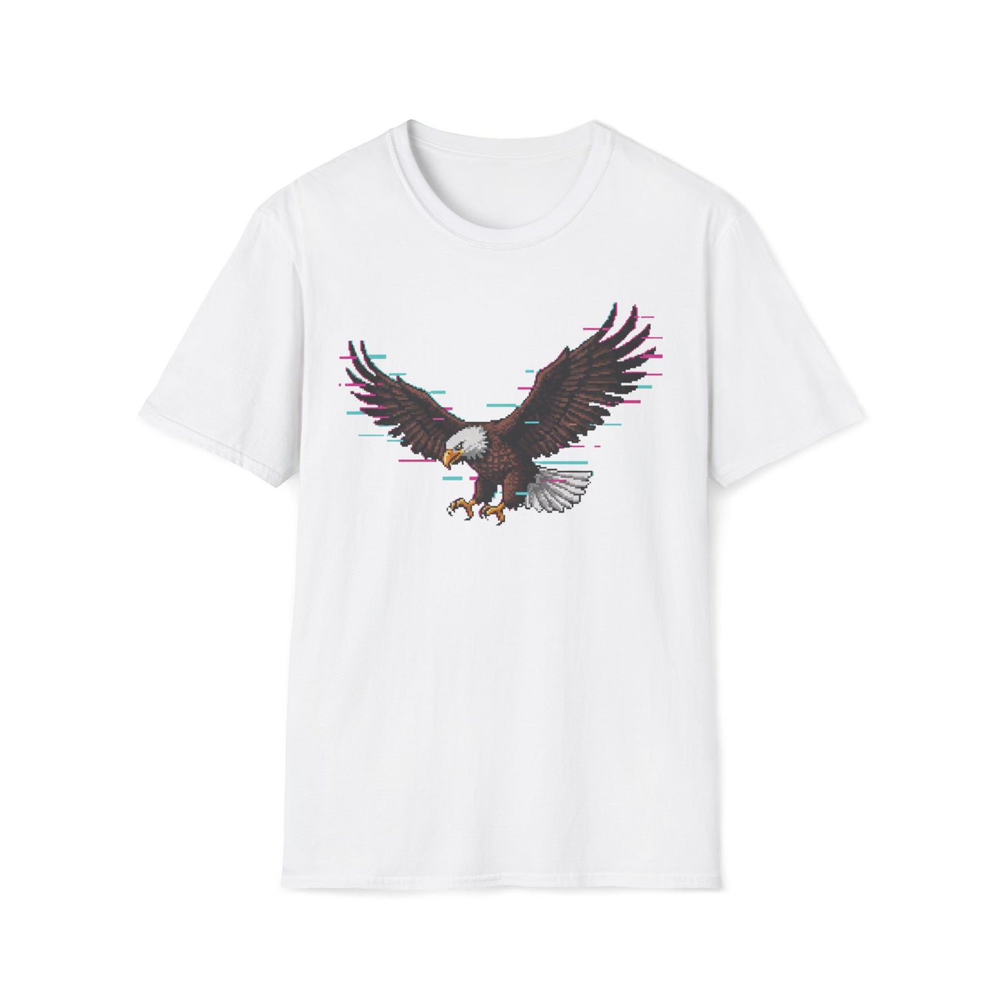 8-Bit Sky Level Eagle T-Shirt