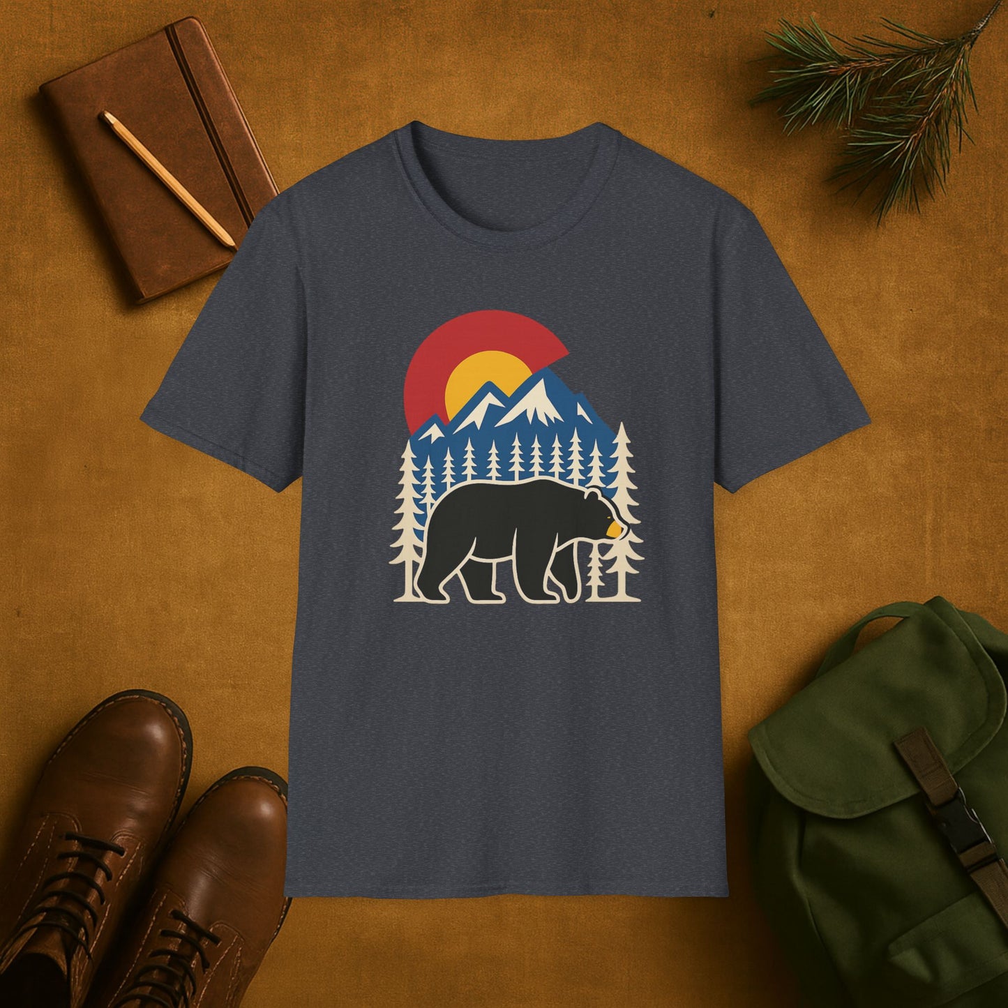 Colorado Forest Black Bear T-shirt