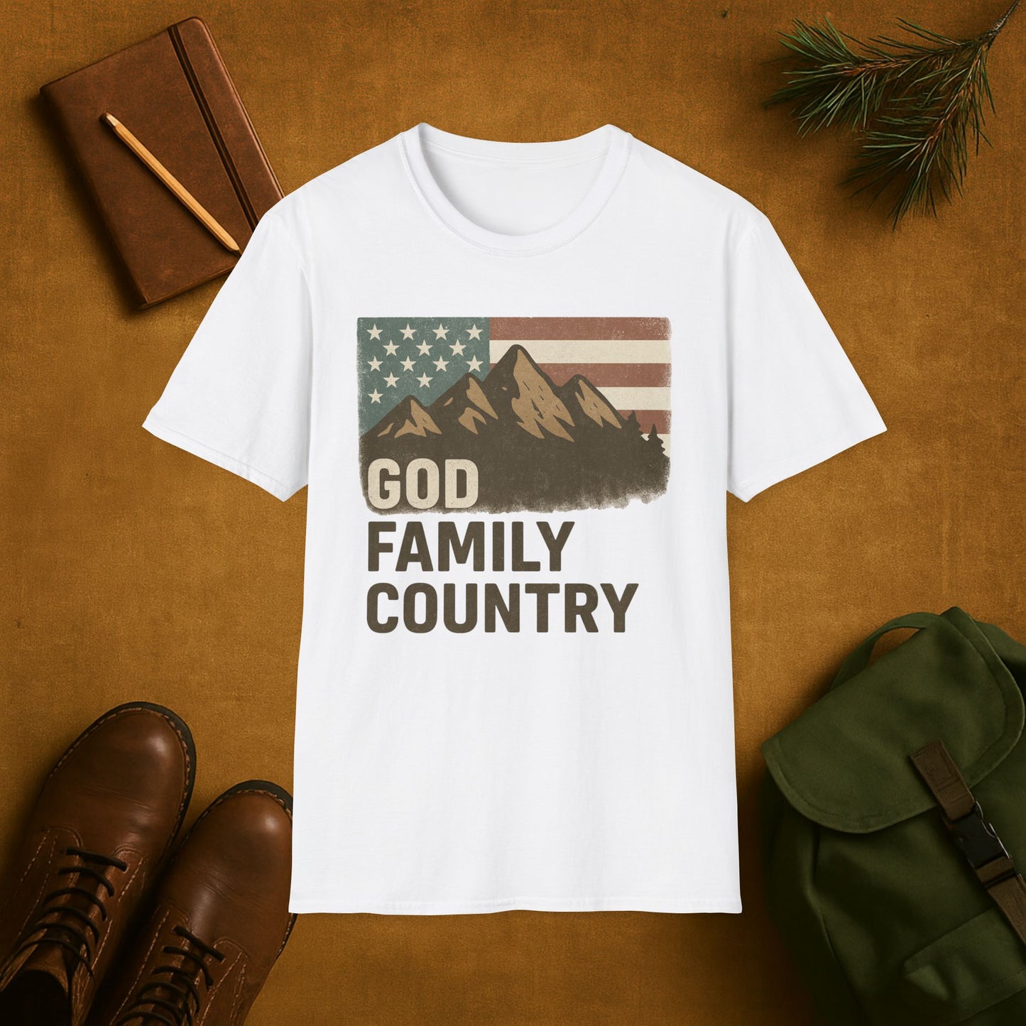 God Family Country T-Shirt