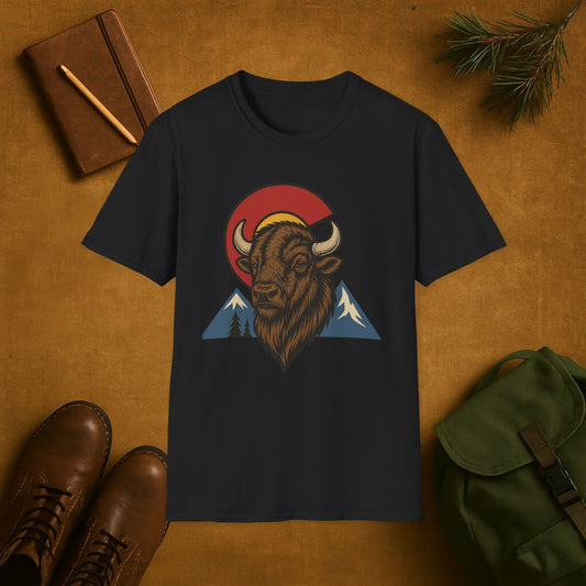 Colorado Wilderness Bison T-shirt