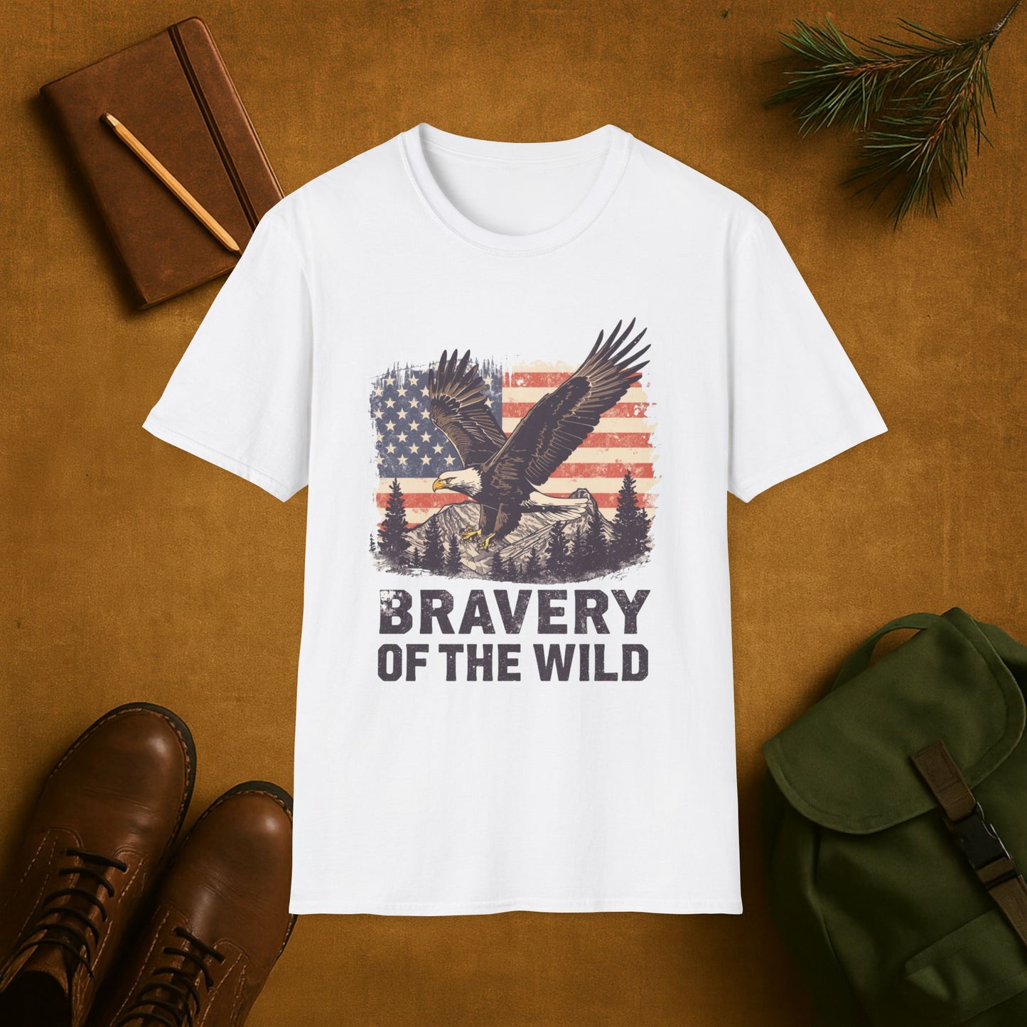 Eagle Bravery of the Wild T-Shirt