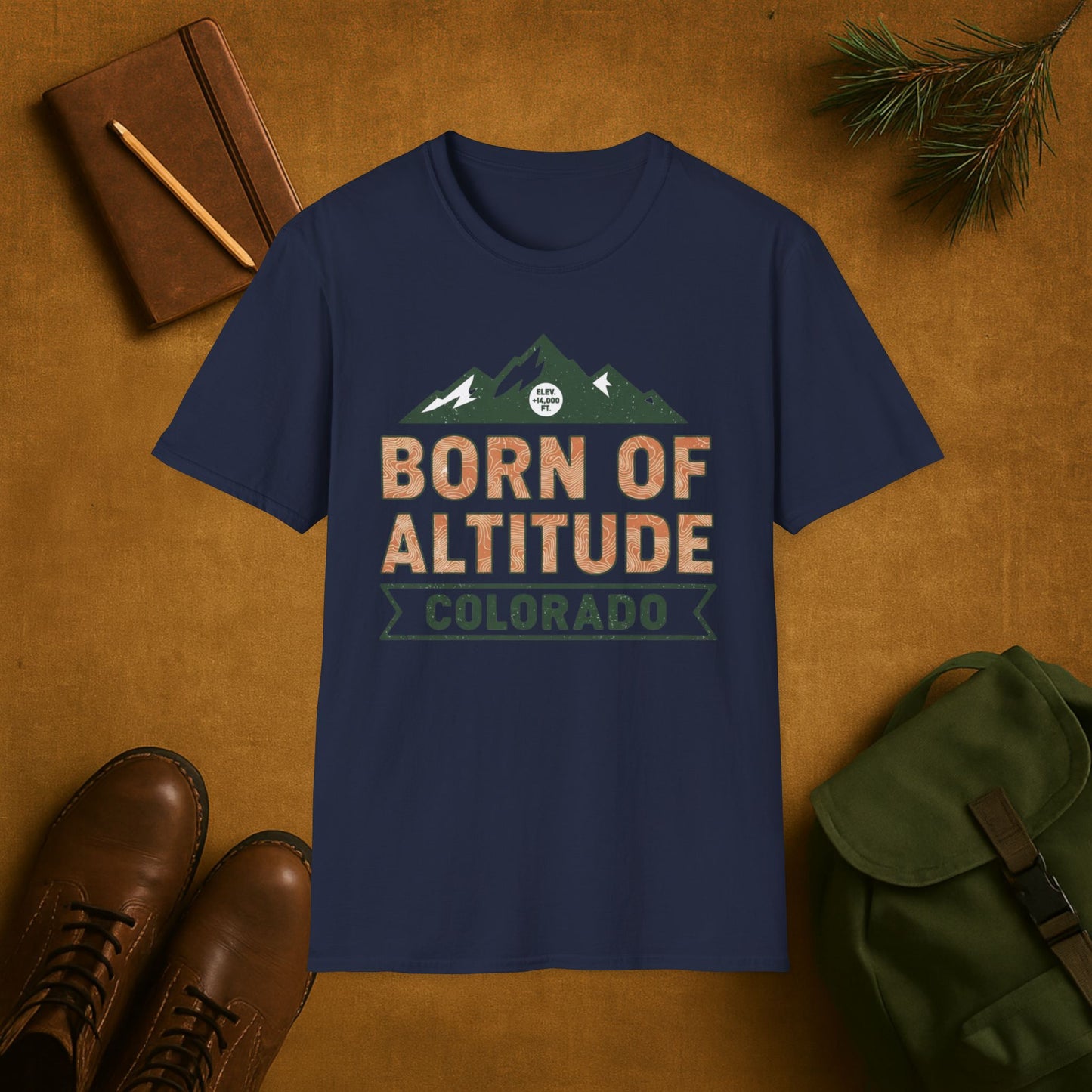 Born of Altitude Colorado T-Shirt
