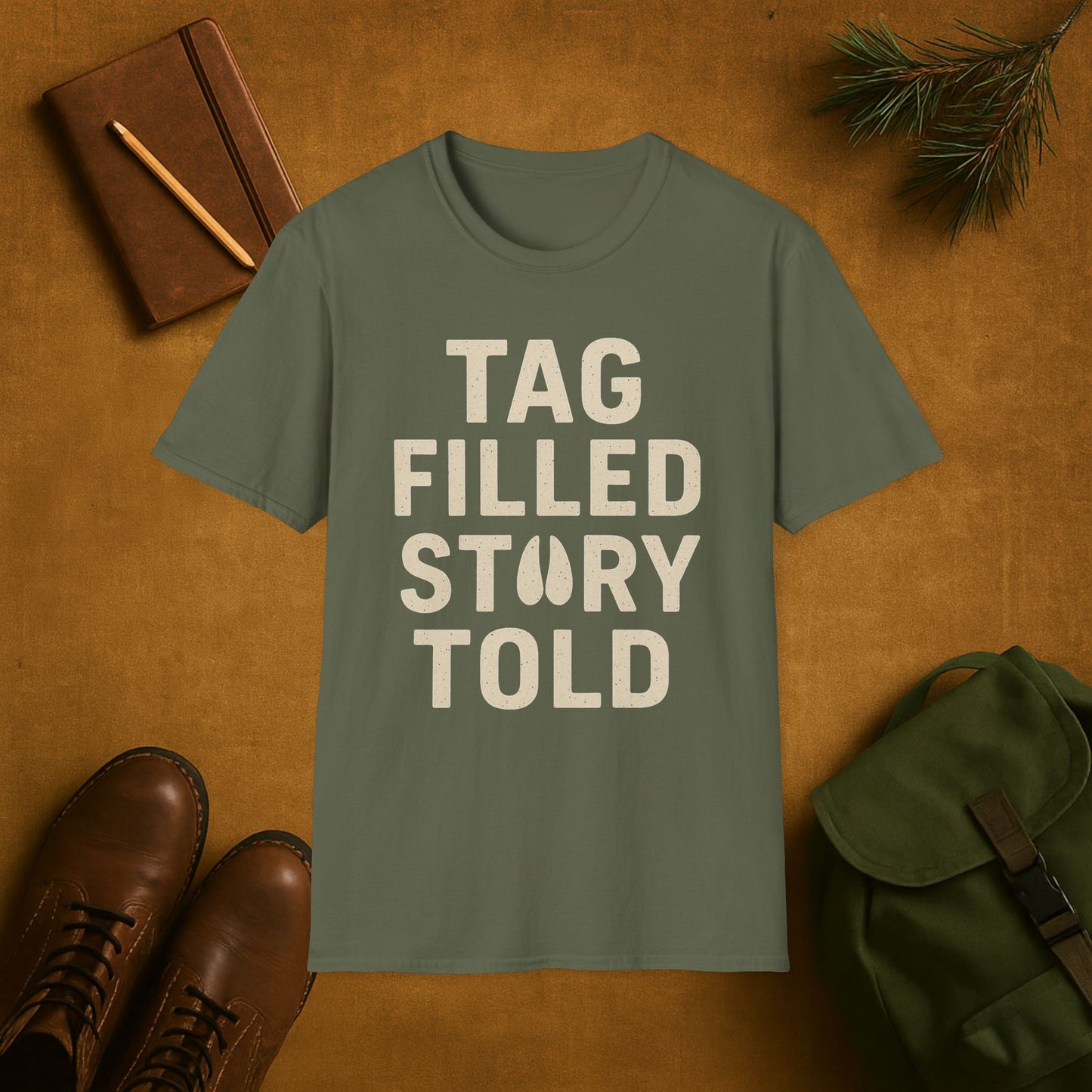 Tag Filled Story Told T-Shirt
