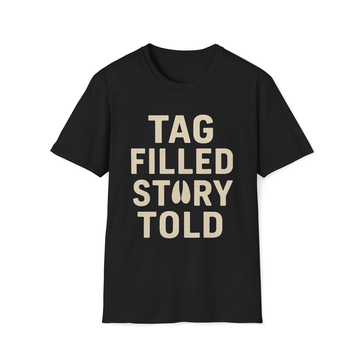 Tag Filled Story Told T-Shirt