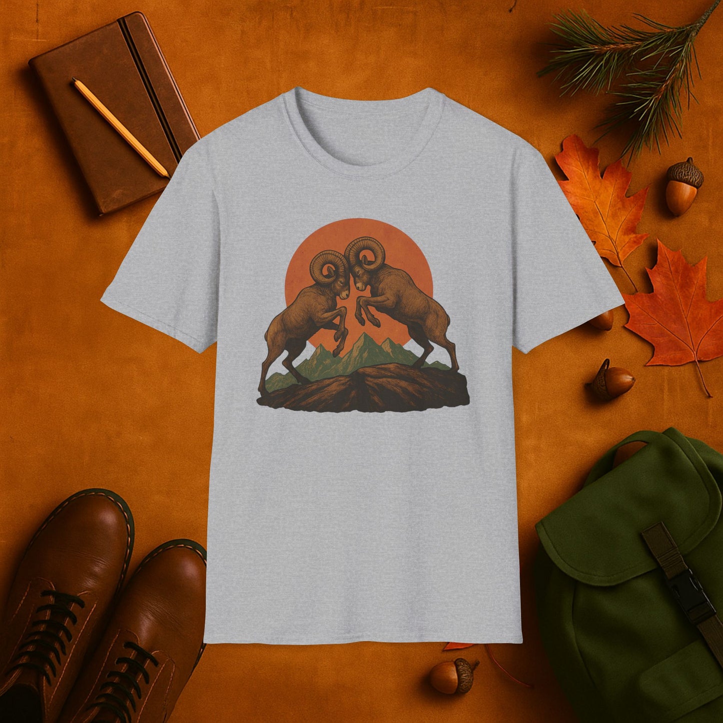 Rams Locked Harvest Moon T-Shirt