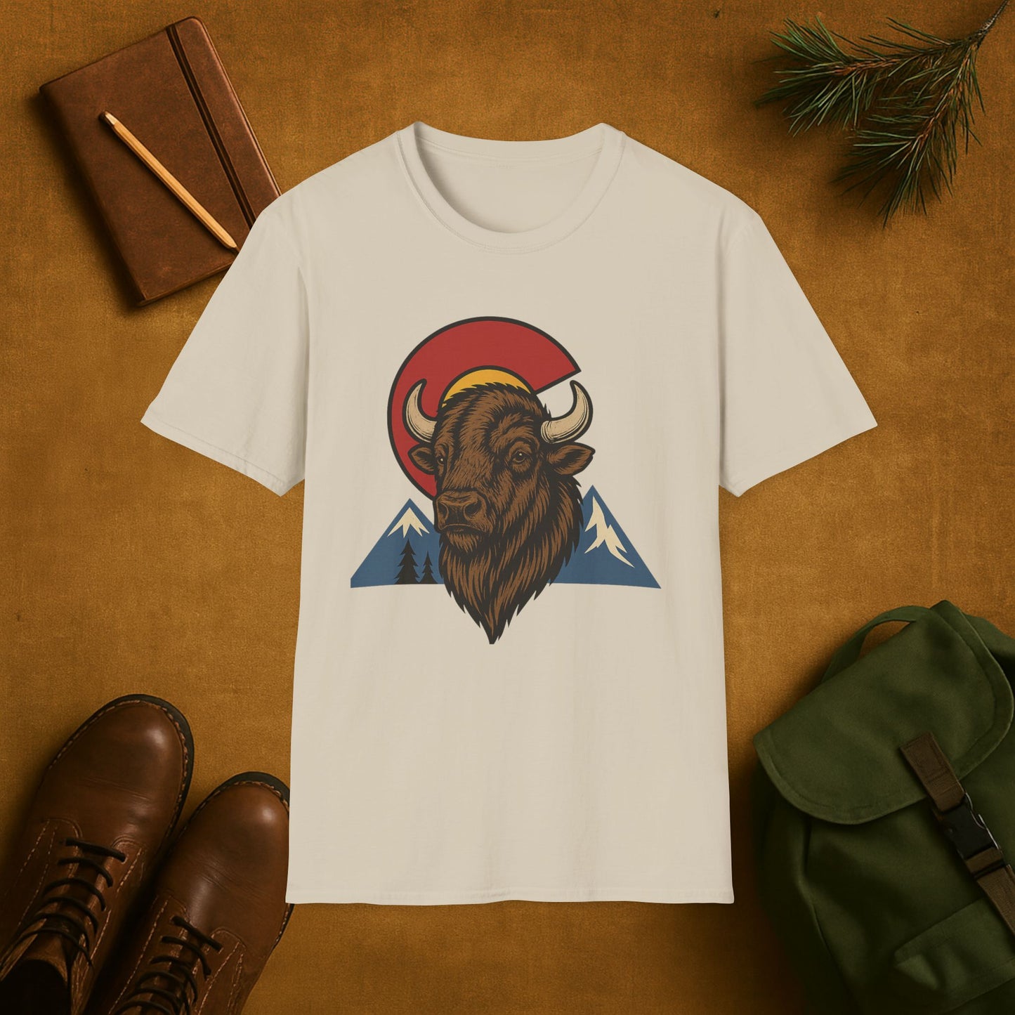 Colorado Wilderness Bison T-shirt