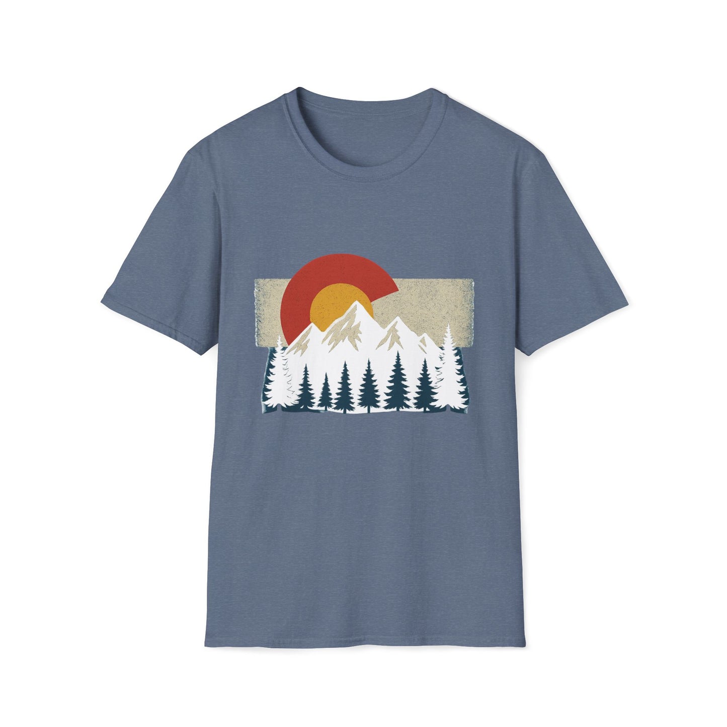 Colorado Flag Mountain T-Shirt