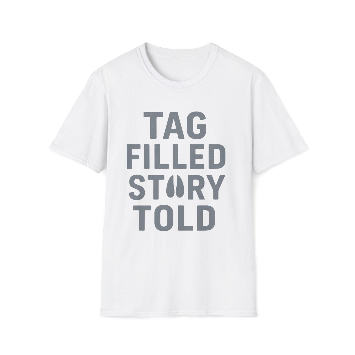 Tag Filled Story Told T-Shirt