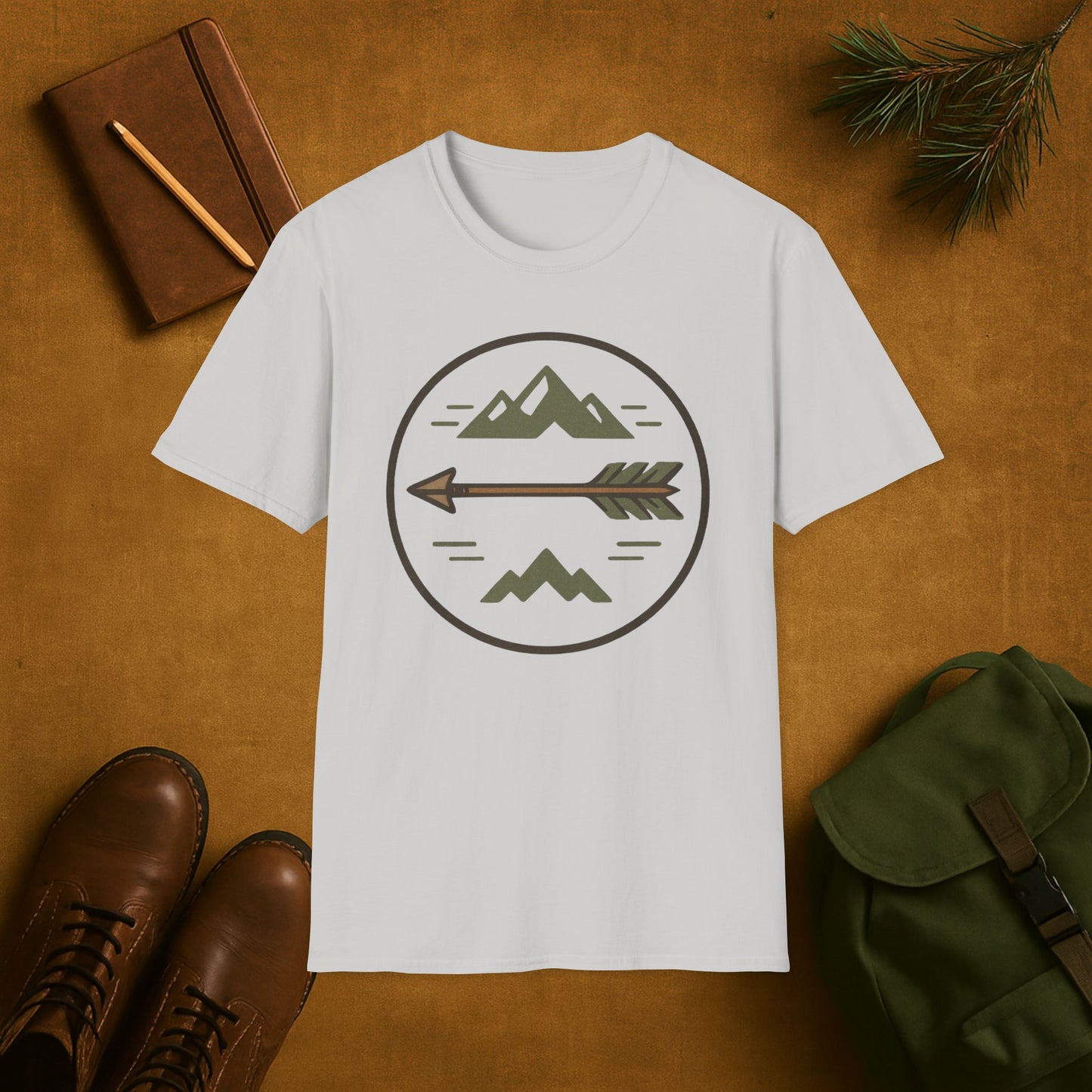 Arrow and Mountain Adventure T-Shirt