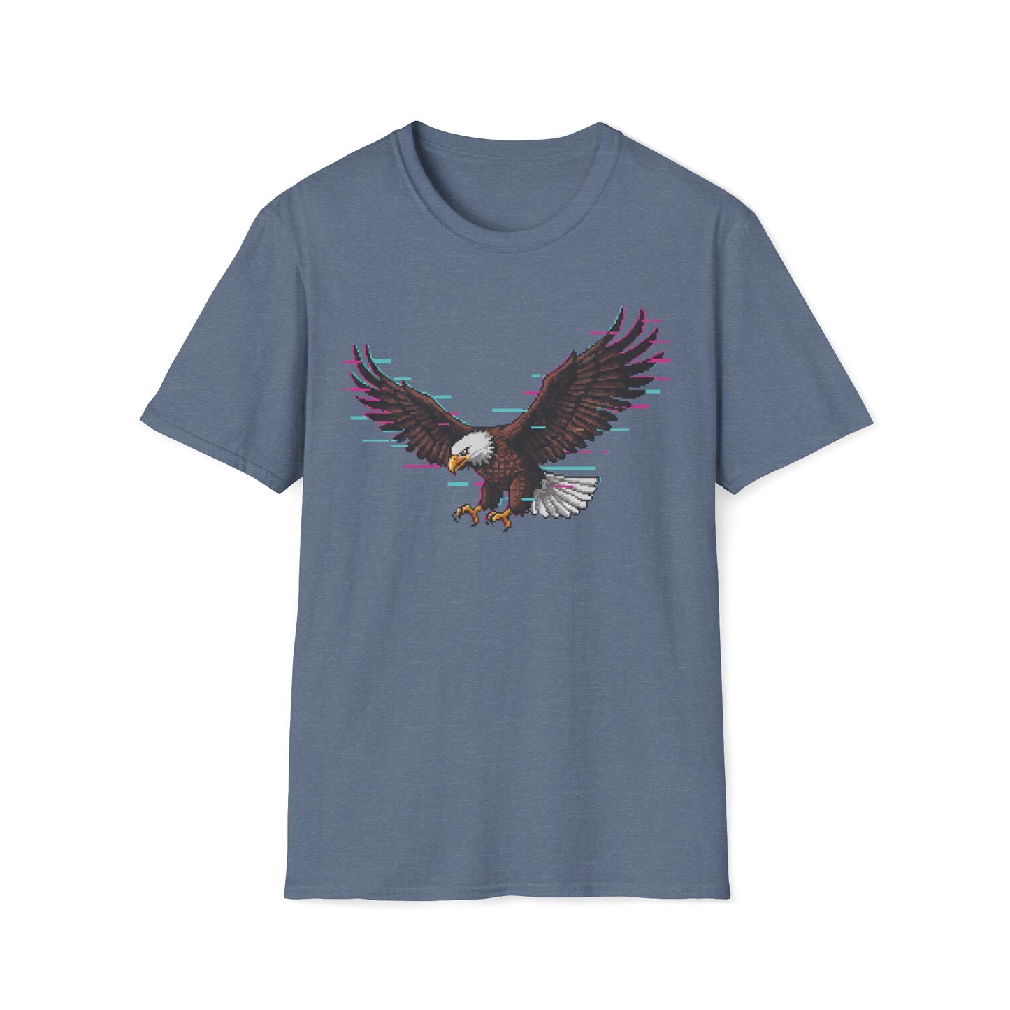 8-Bit Sky Level Eagle T-Shirt