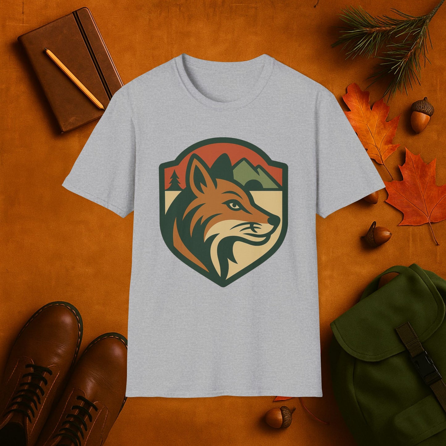 Fox Fall Badge T-Shirt