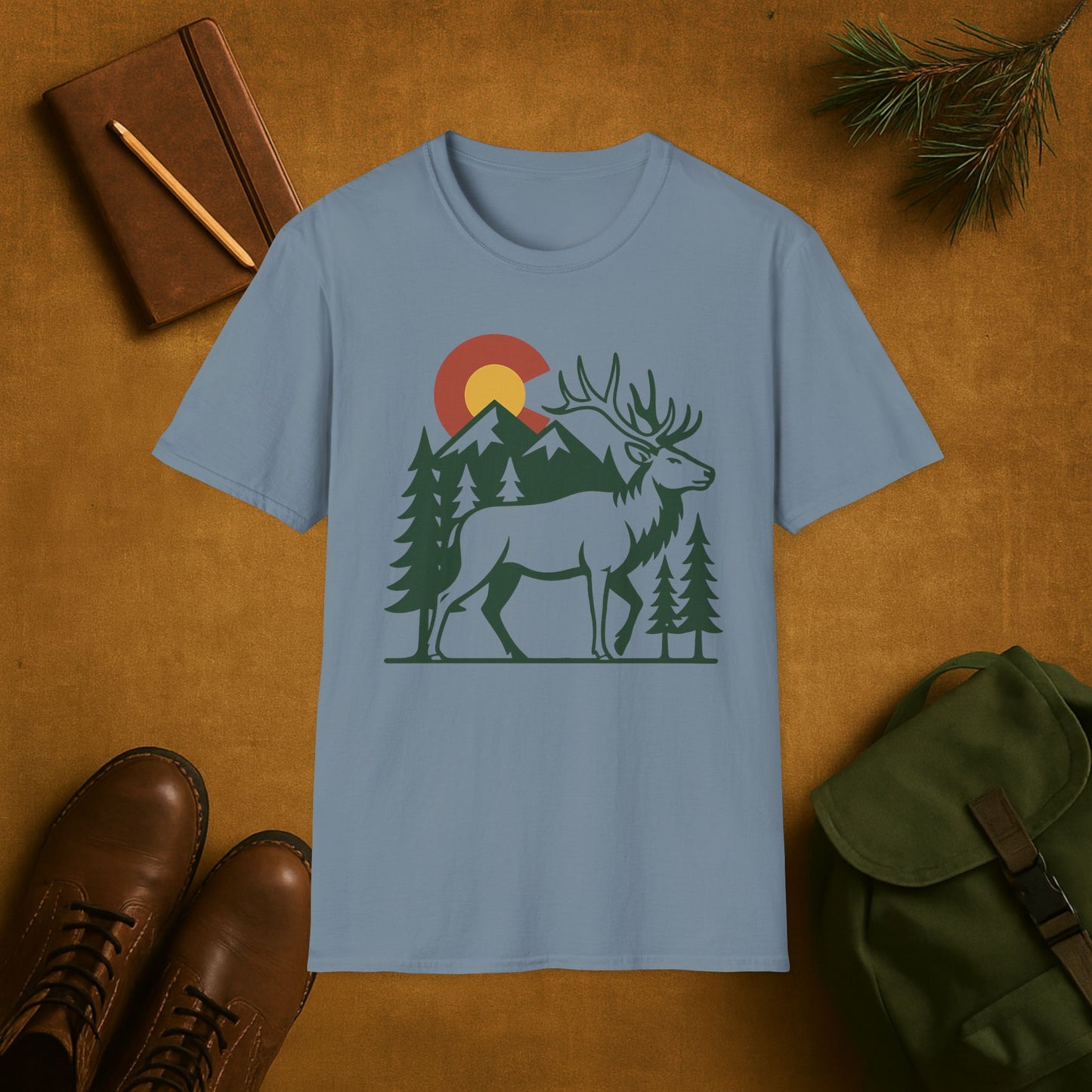 Colorado Forest Elk T-shirt