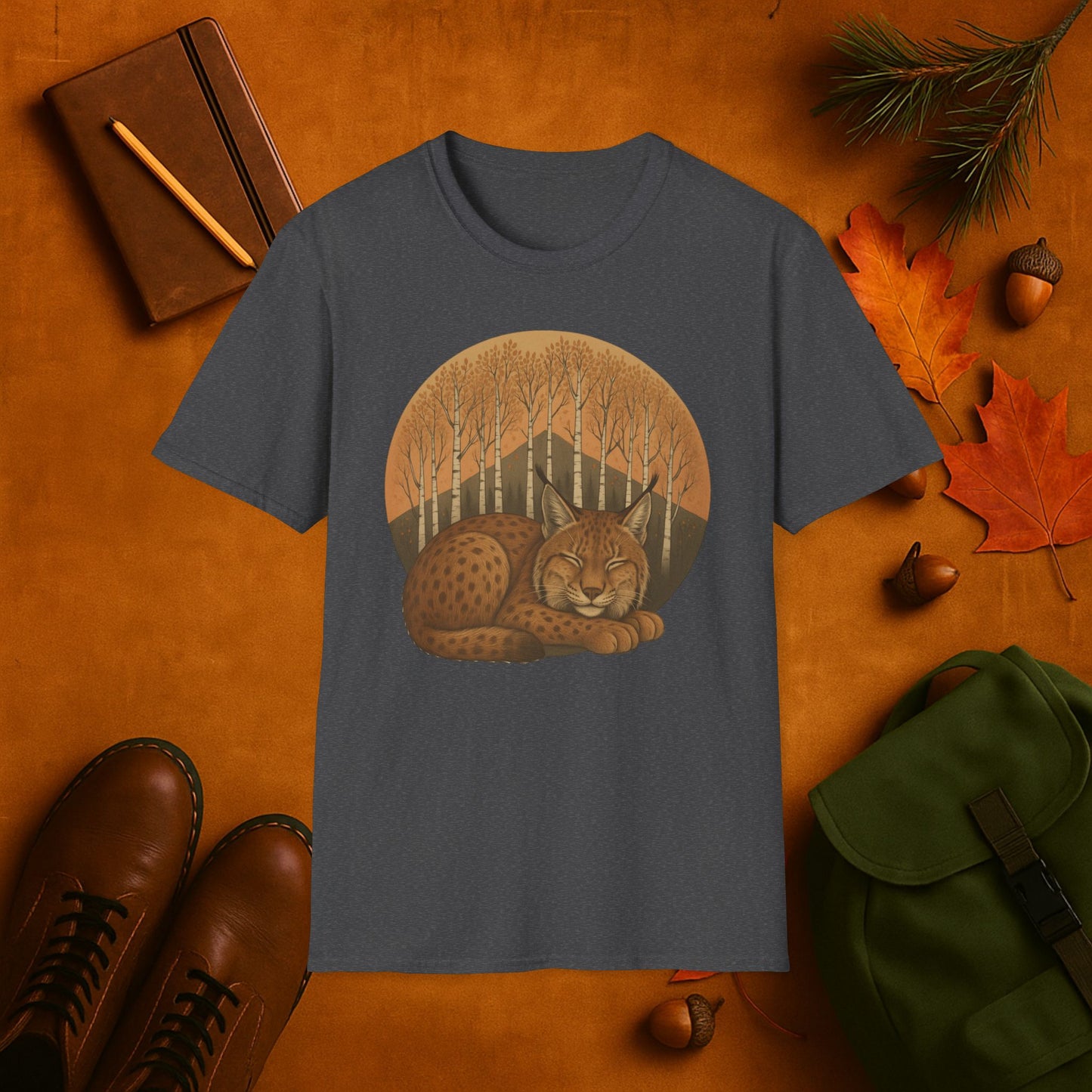 Sleepy Lynx Fall Aspens T-Shirt