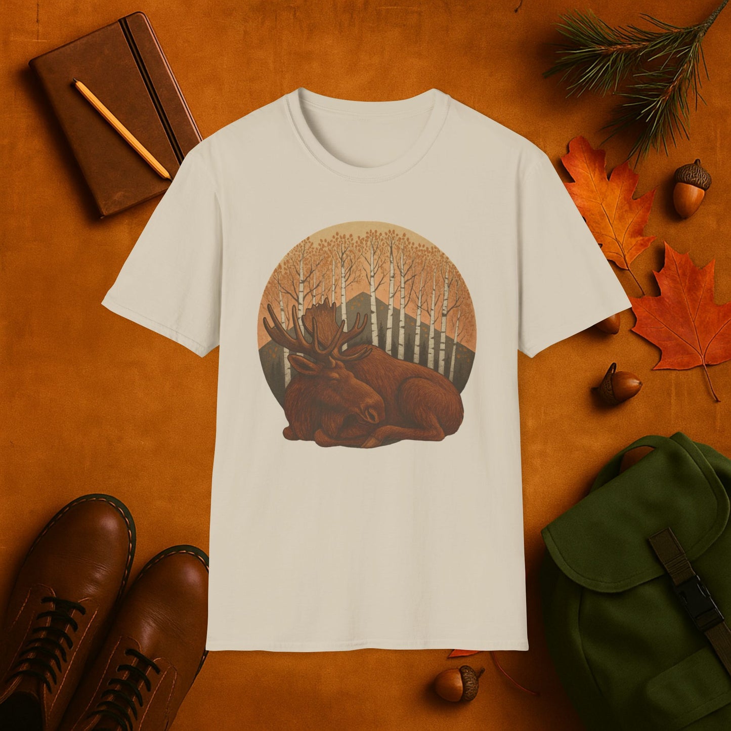 Sleepy Moose Fall Aspens T-Shirt