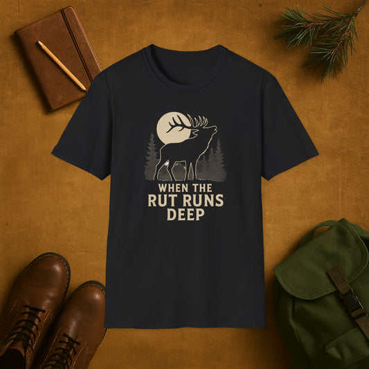 Elk When the Rut Runs Deep T-Shirt