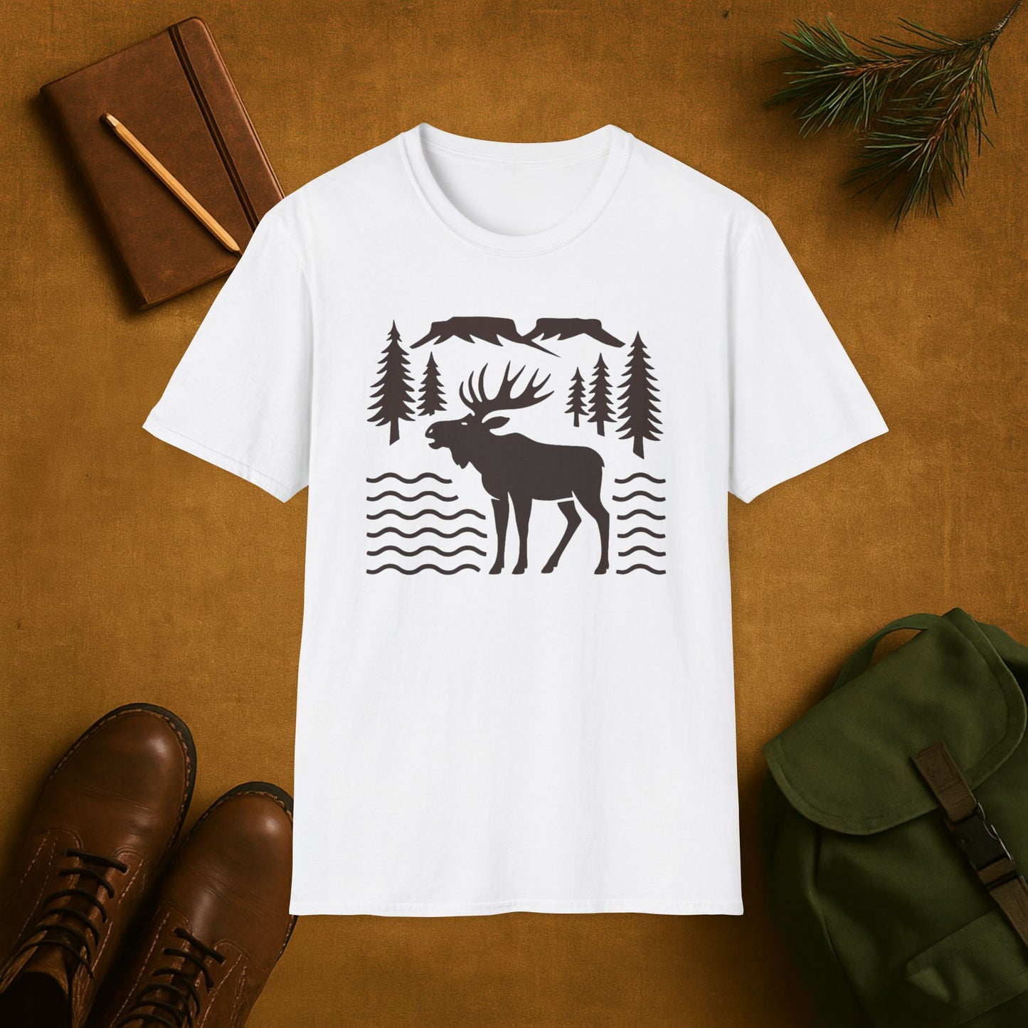 Moose Wildlines T-Shirt