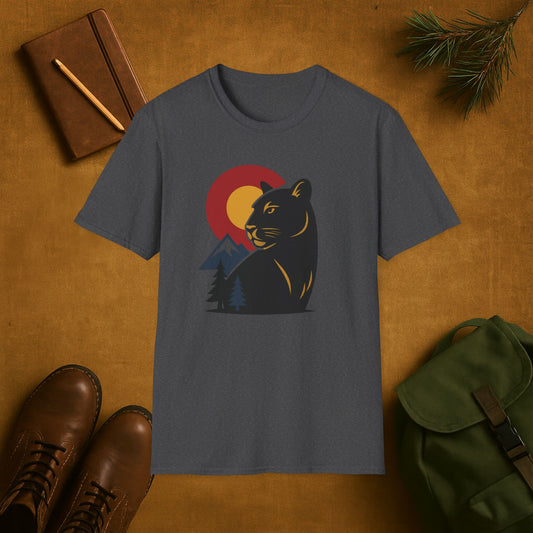 Colorado Wilderness Mountain Lion T-shirt
