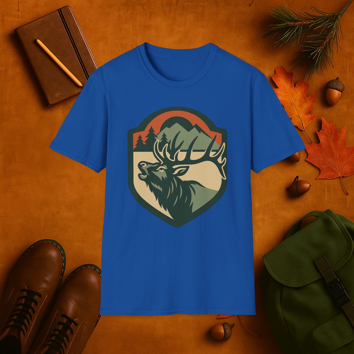 Elk Fall Badge T-Shirt