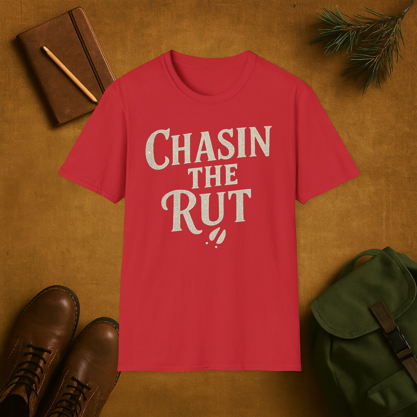 Chasin the Rut Deer Track Hunting T-Shirt