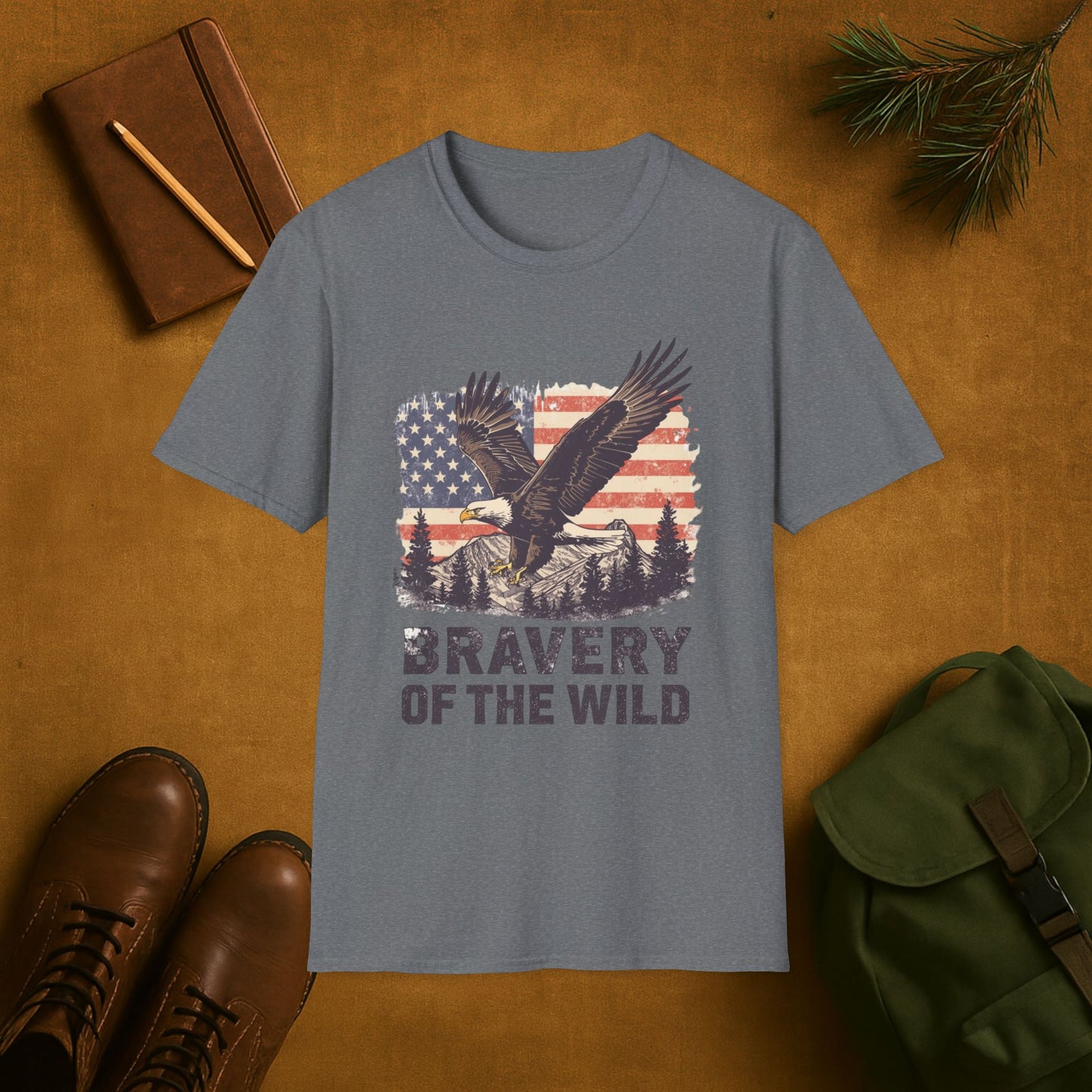 Eagle Bravery of the Wild T-Shirt