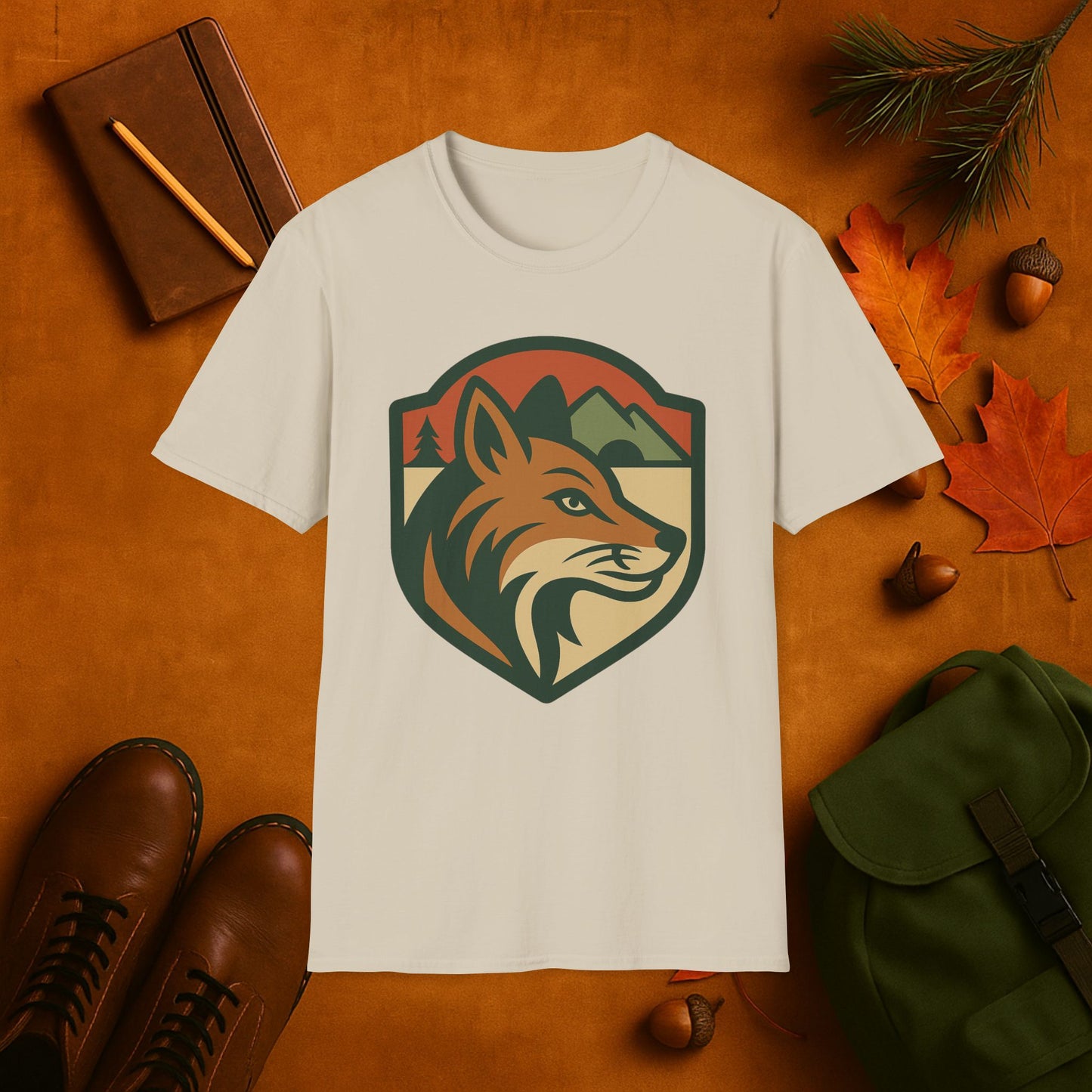 Fox Fall Badge T-Shirt