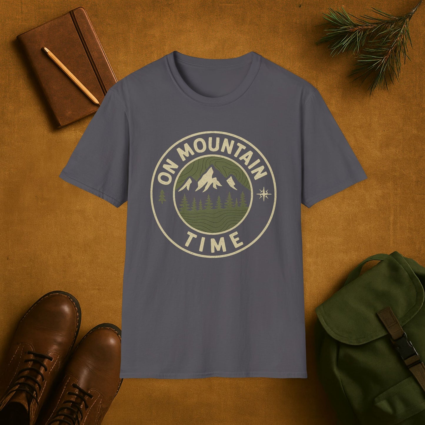 On Mountain Time T-Shirt