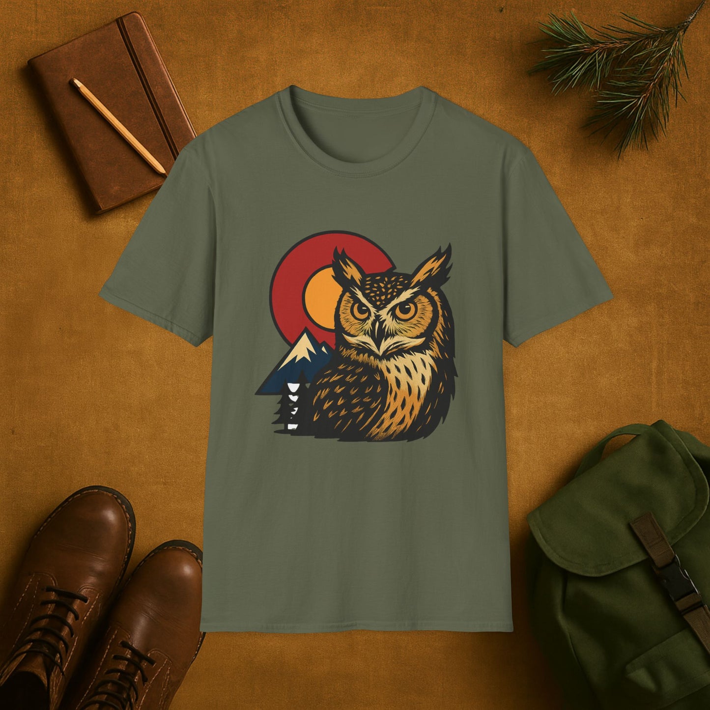 Colorado Wilderness Owl T-shirt