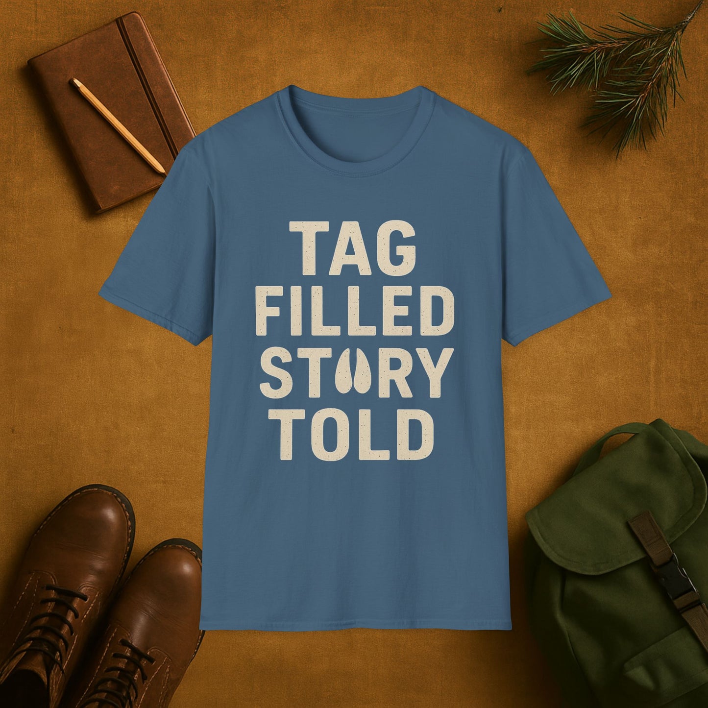 Tag Filled Story Told T-Shirt