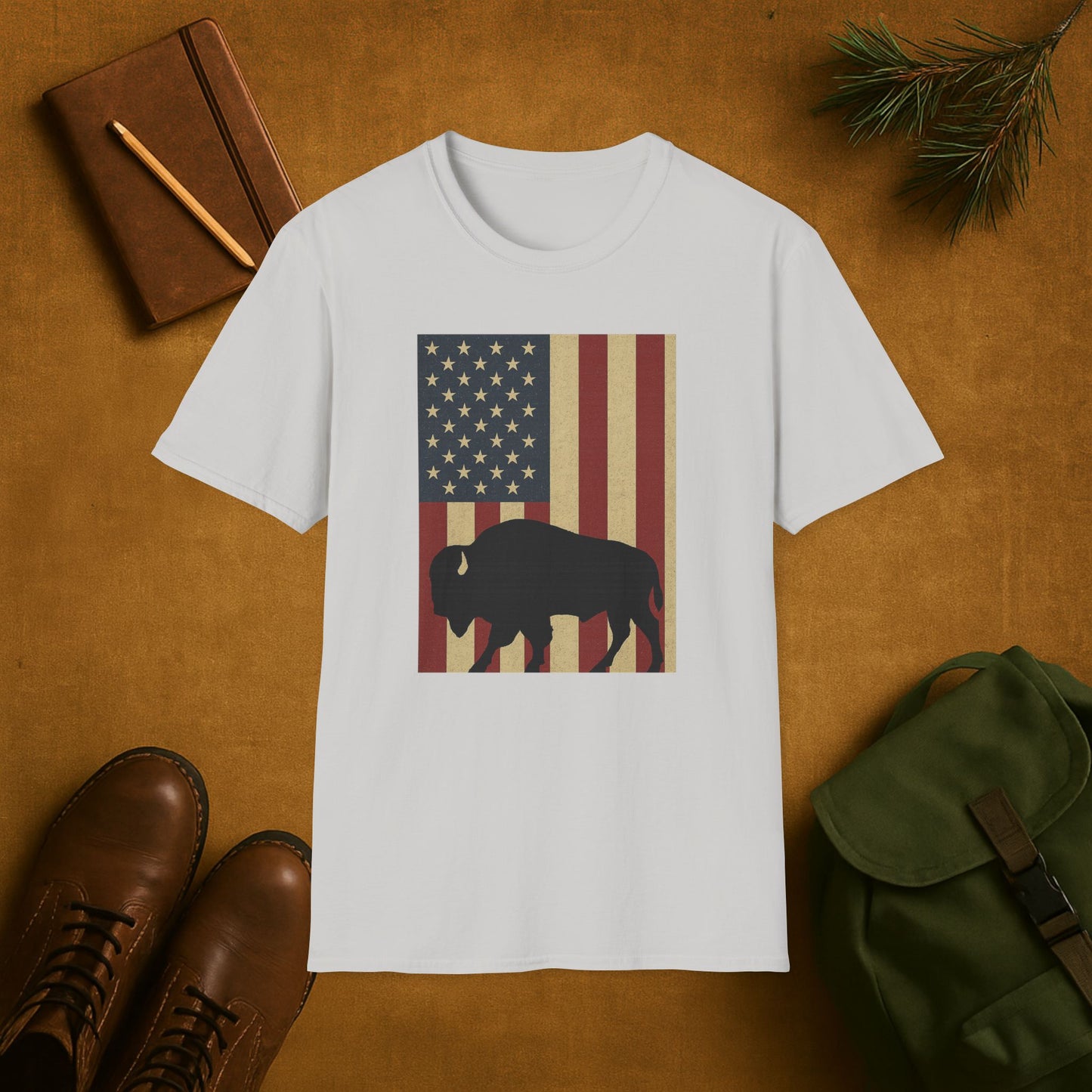 Old Glory Buffalo T-Shirt
