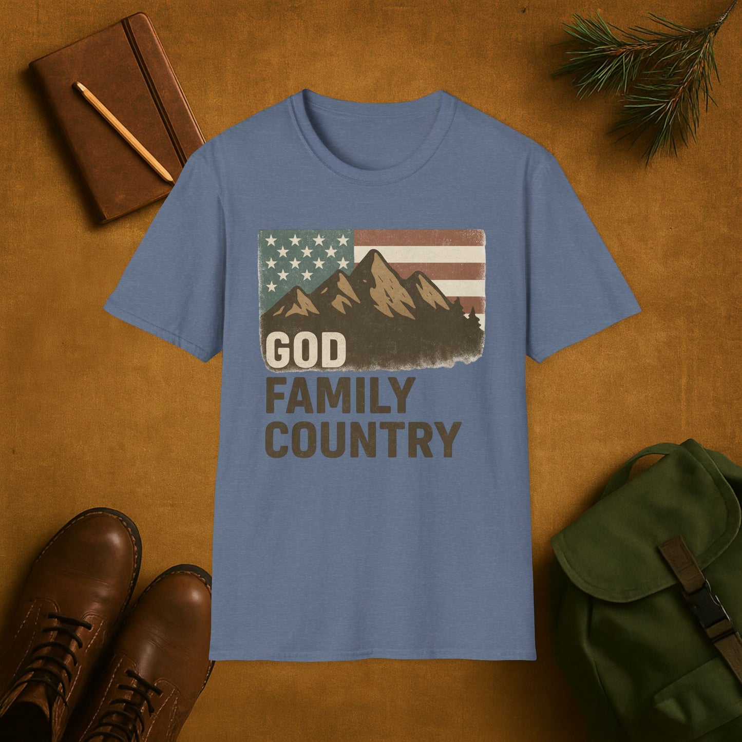 God Family Country T-Shirt