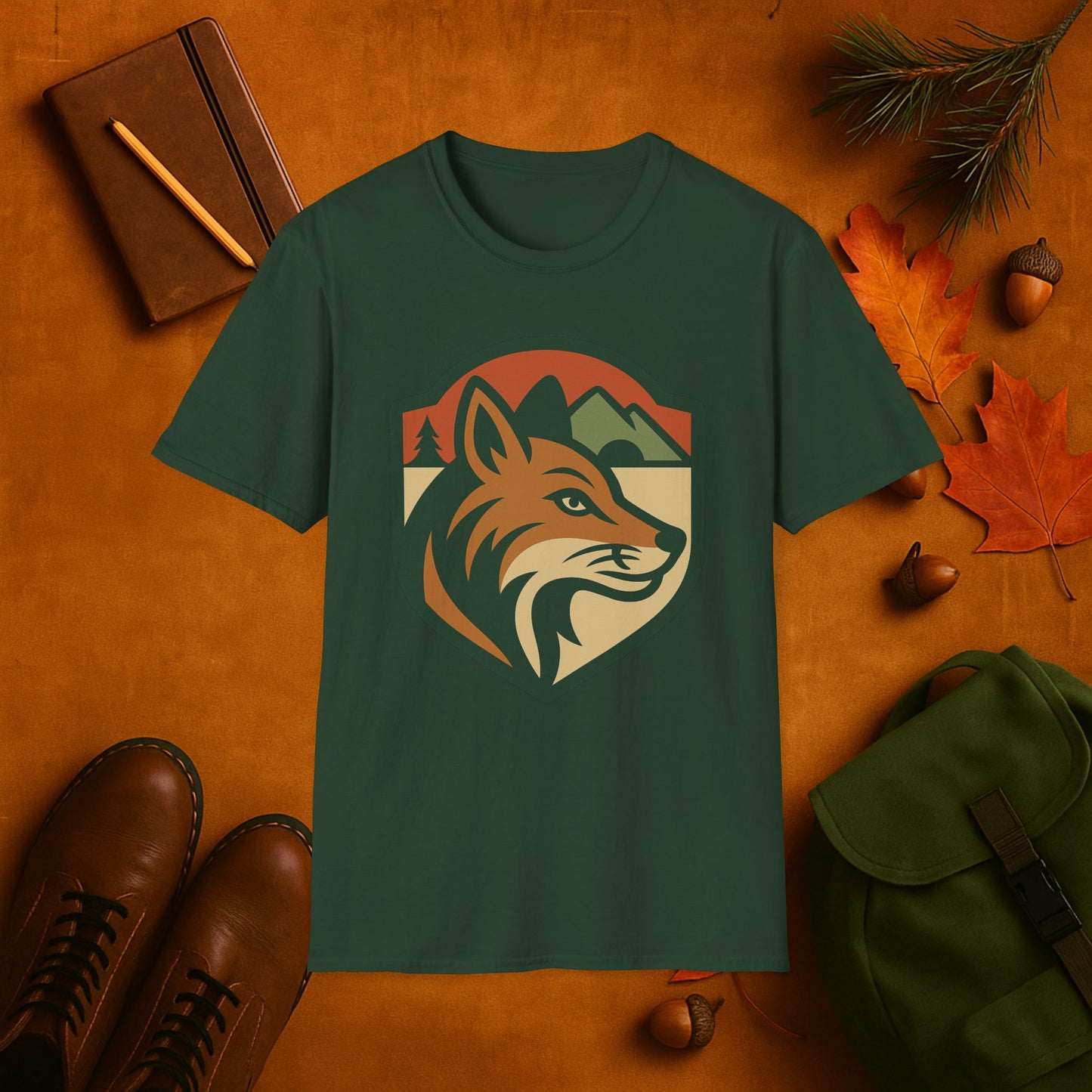 Fox Fall Badge T-Shirt