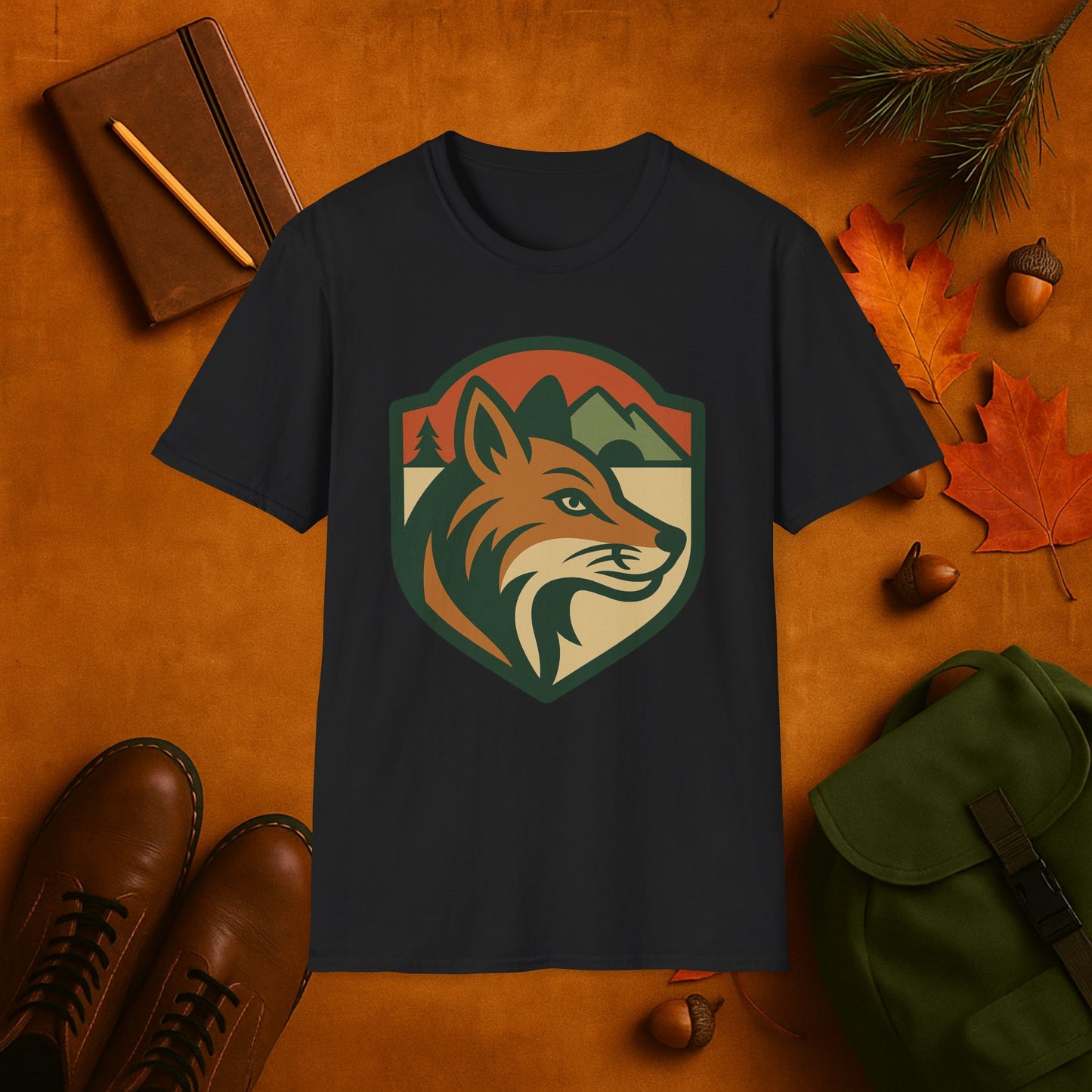 Fox Fall Badge T-Shirt